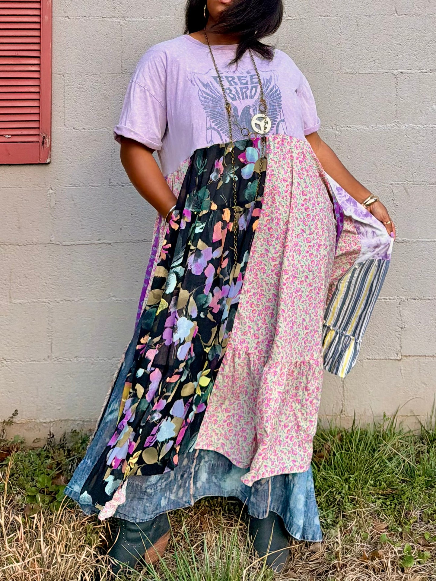 Extra Small-Extra Large Freebird Maxi Tee