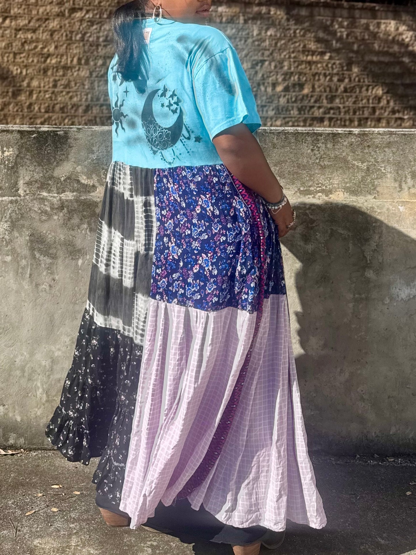 Small-Extra Large Green Day Maxi Tee