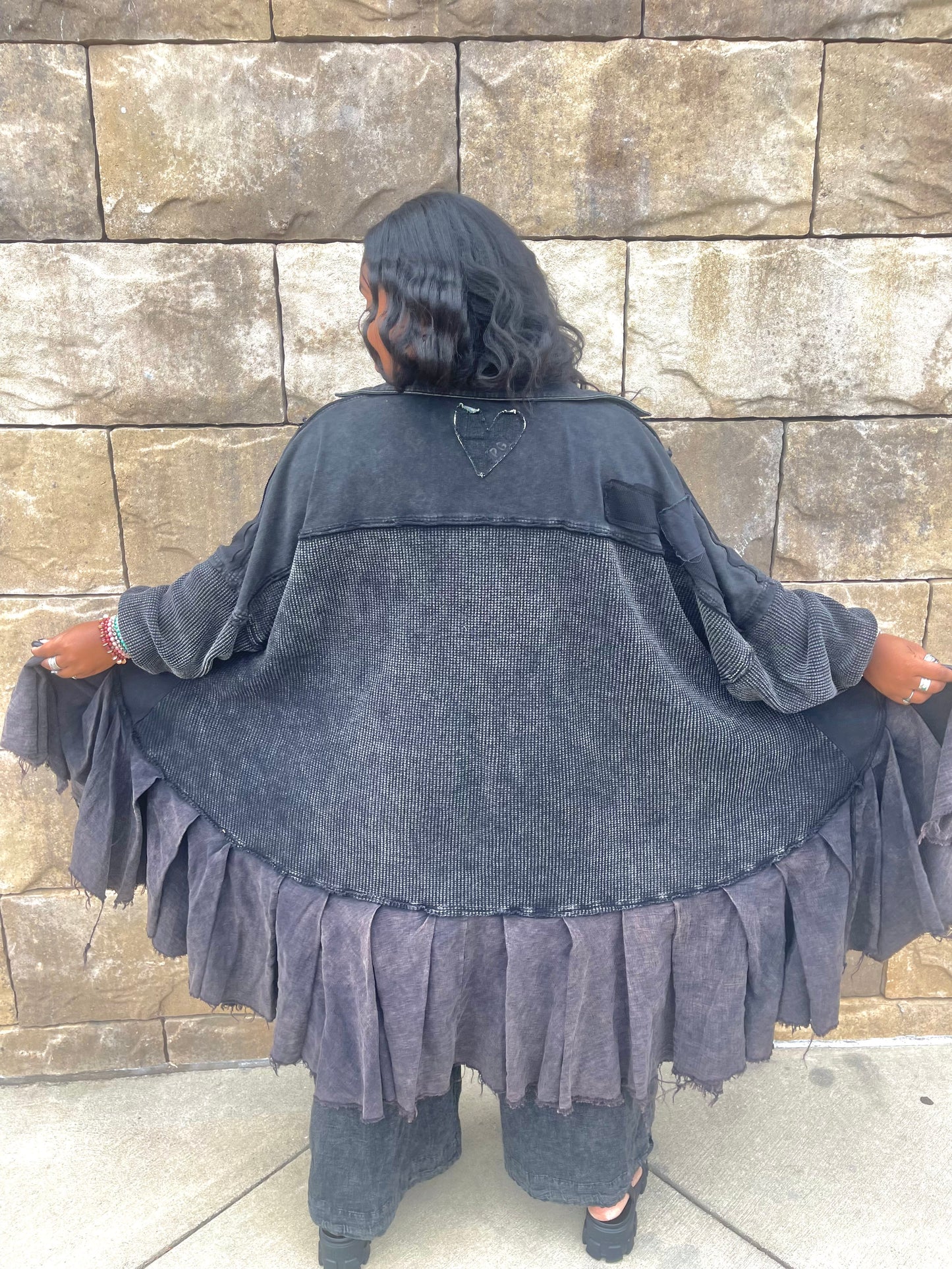Upcycled Patchwork Duster
