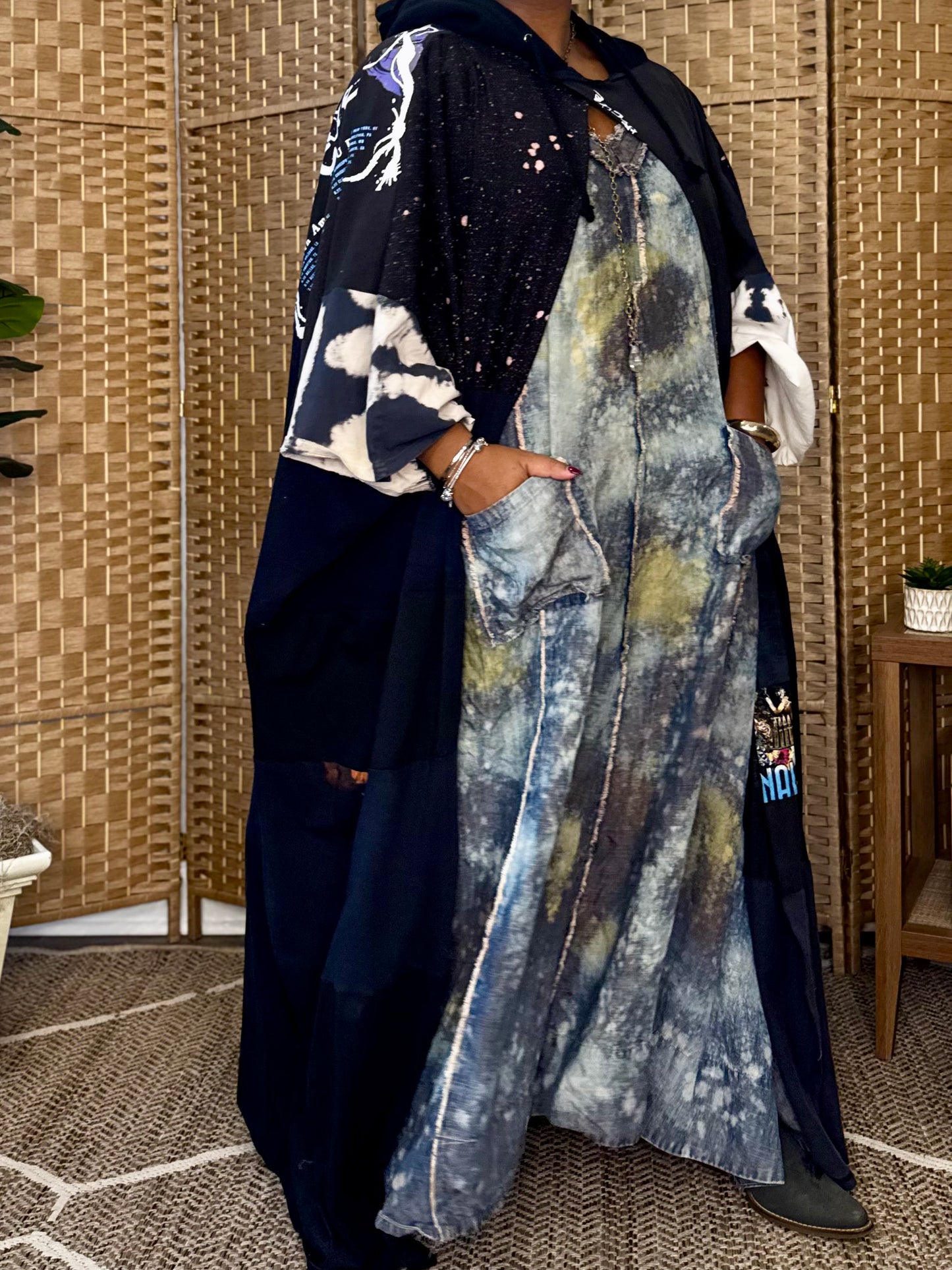 Small-3XL Nirvana/The Cure Hooded Duster