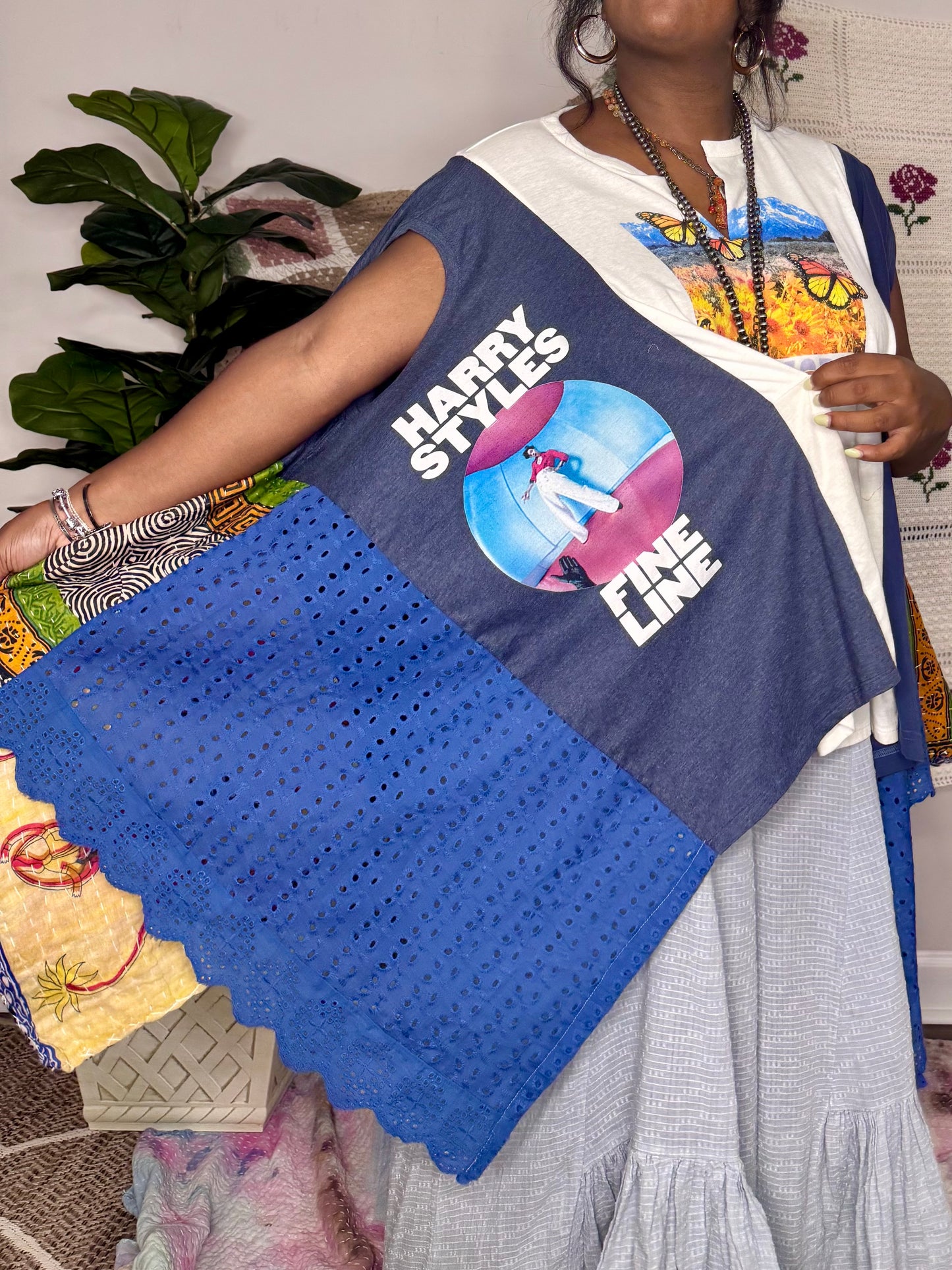 XXS-Extra Large Harry Styles/High Hopes Trio Tee