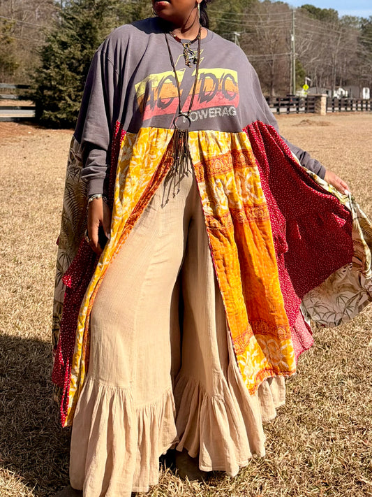 Large-3XL ACDC Swing Maxi Tee