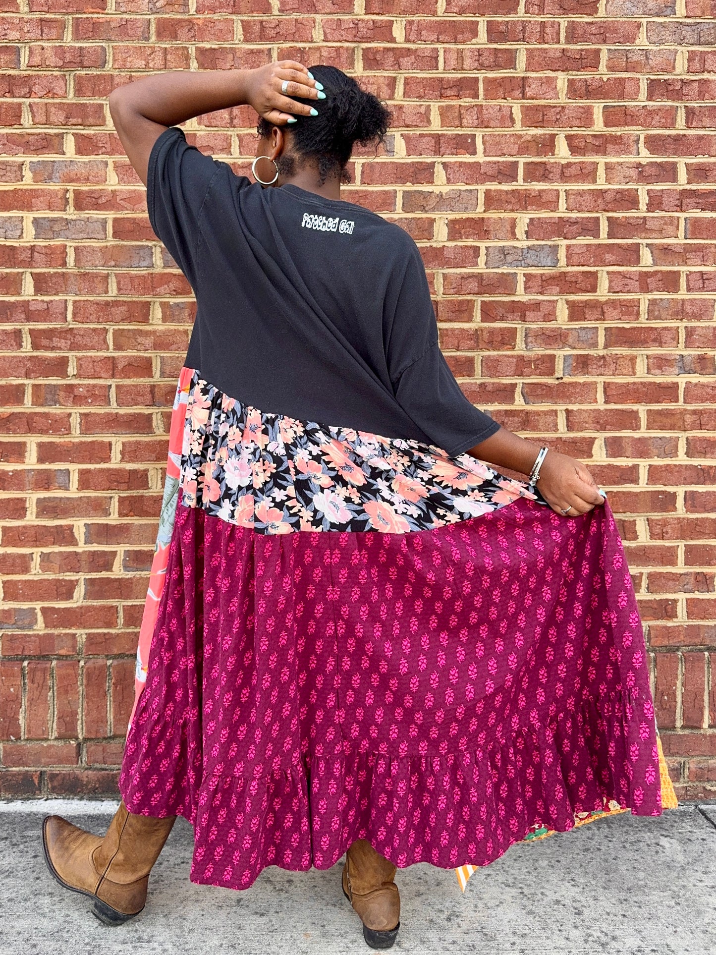 Large-2XL Nirvana Maxi Tee