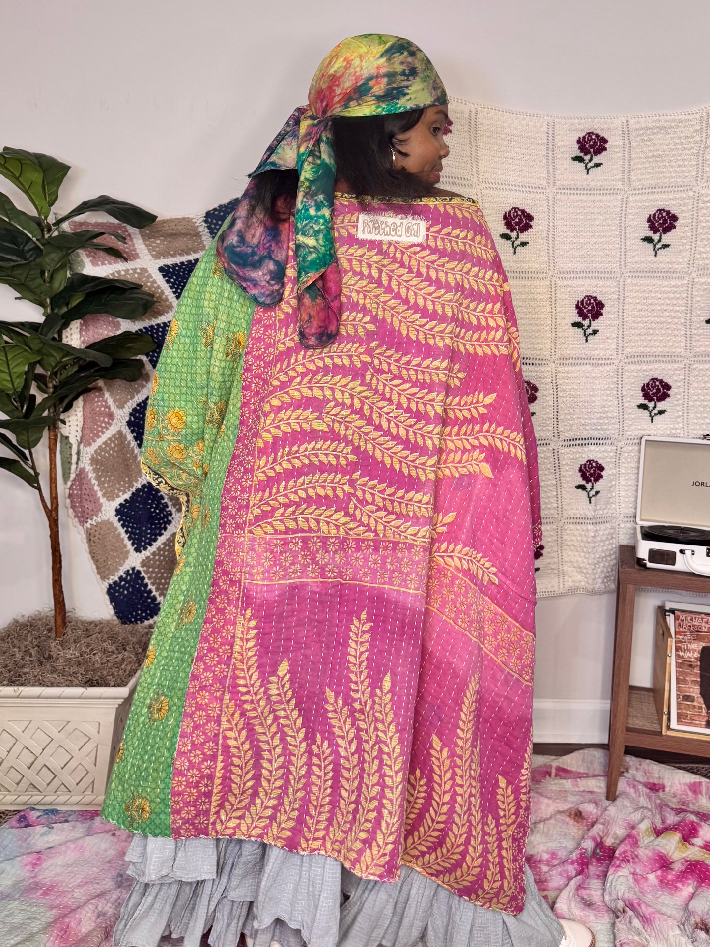 Medium-4XL Nirvana Kimono Tee