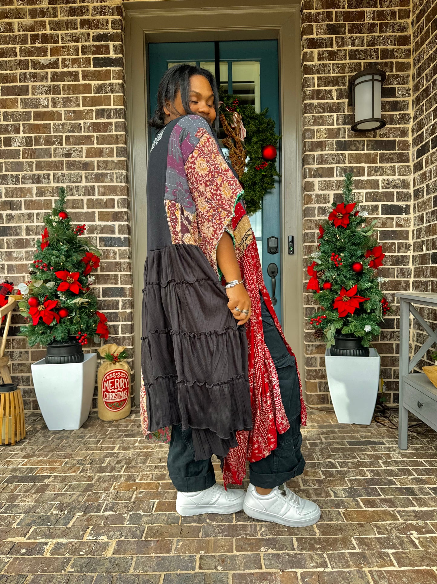 Medium- 4XL Rolling Stones Kaftan Maxi Tee