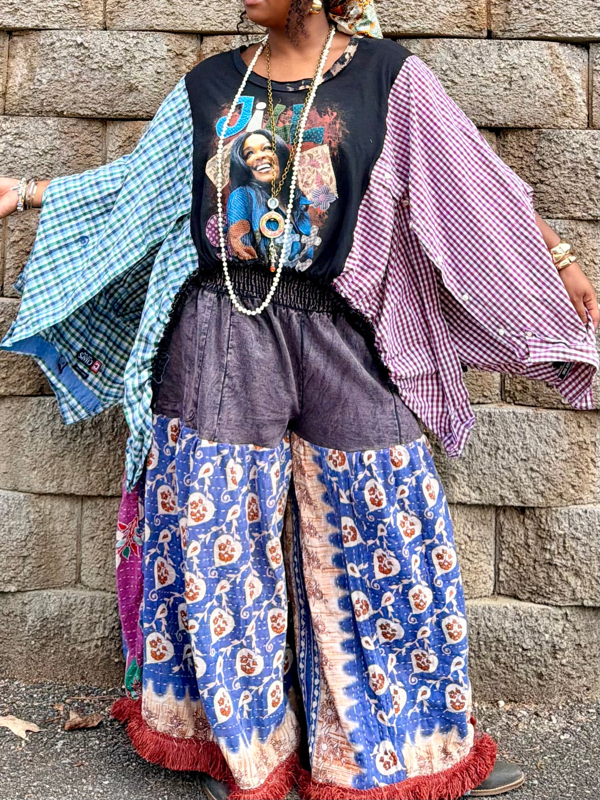 Medium-2XL Jill Scott Poncho Tee