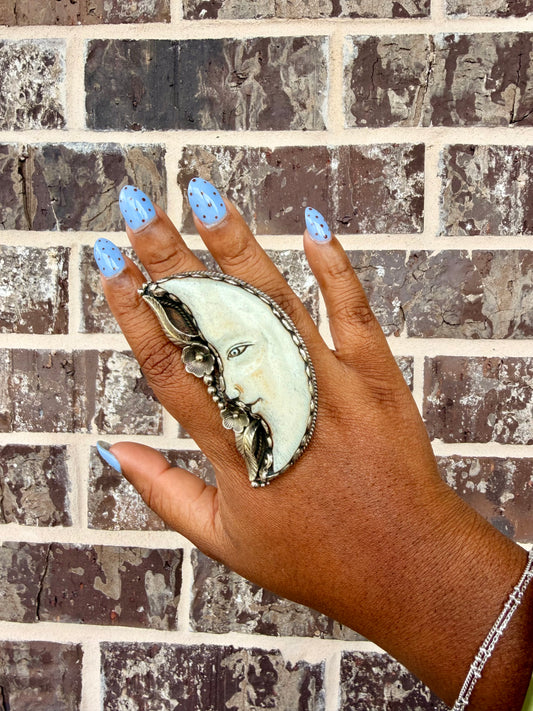 Midnight Moon Ring