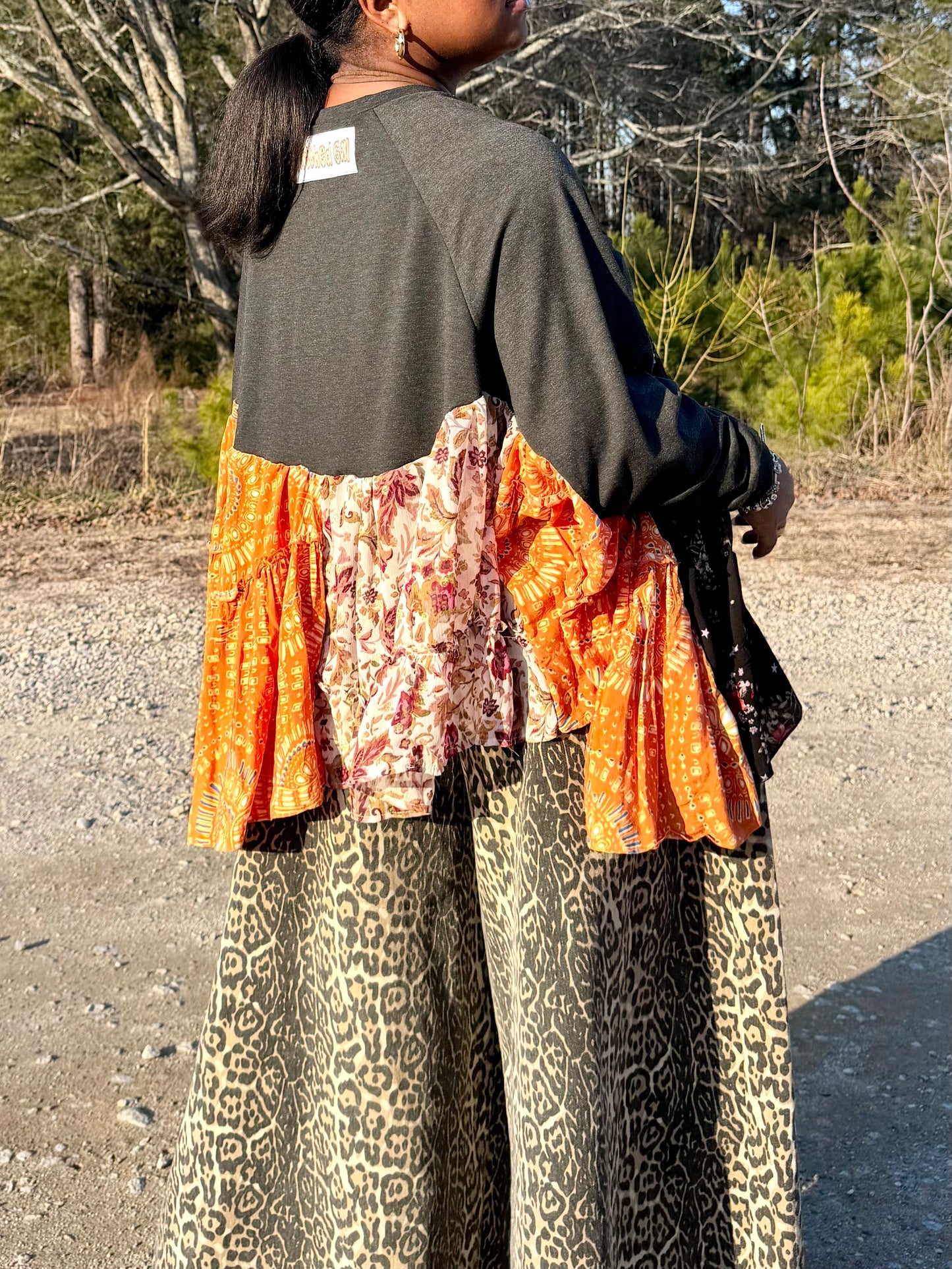 XXS-Extra Large American Midi Swing Tee