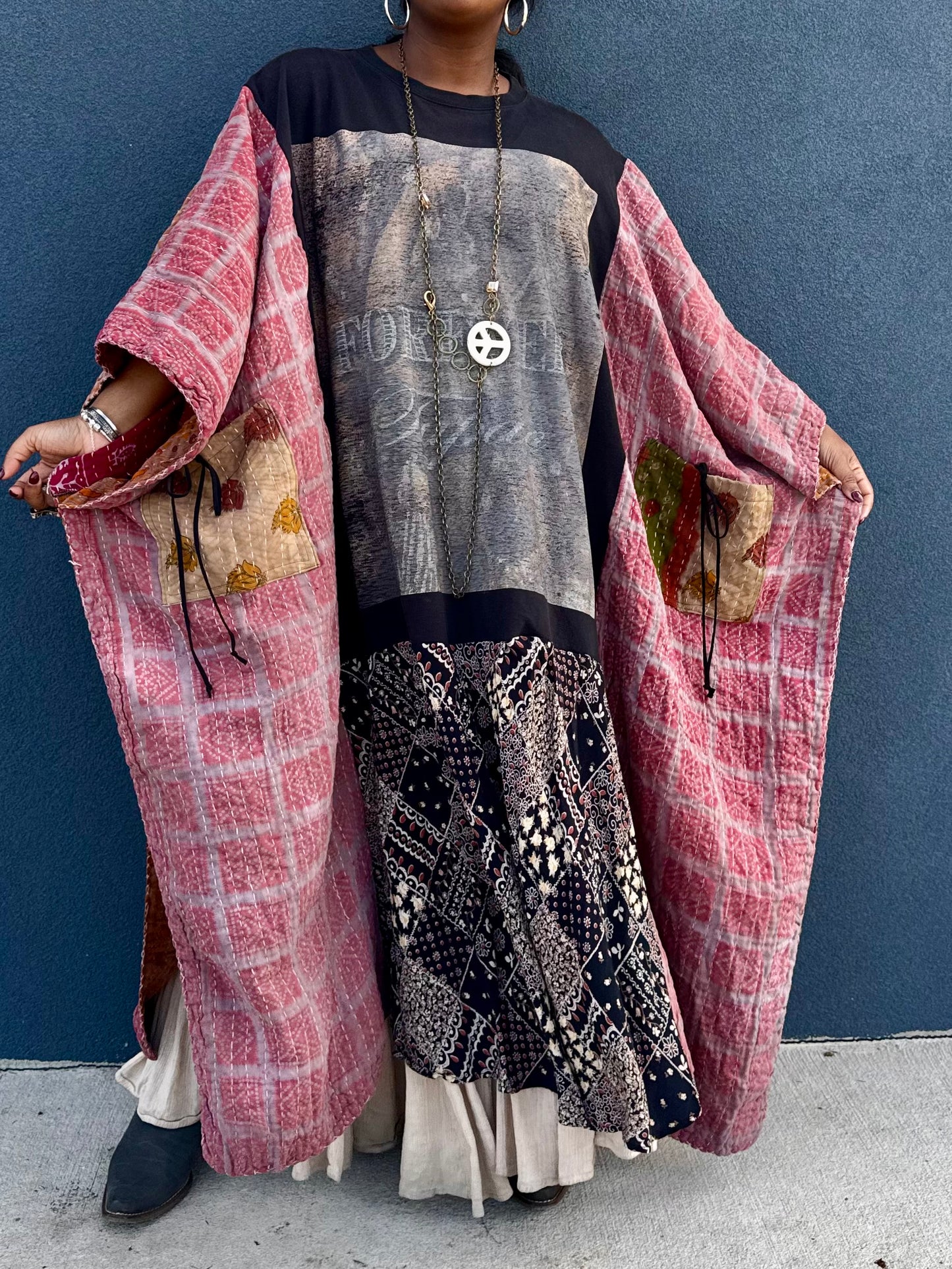 Large-5XL Tupac Kaftan Maxi Dress