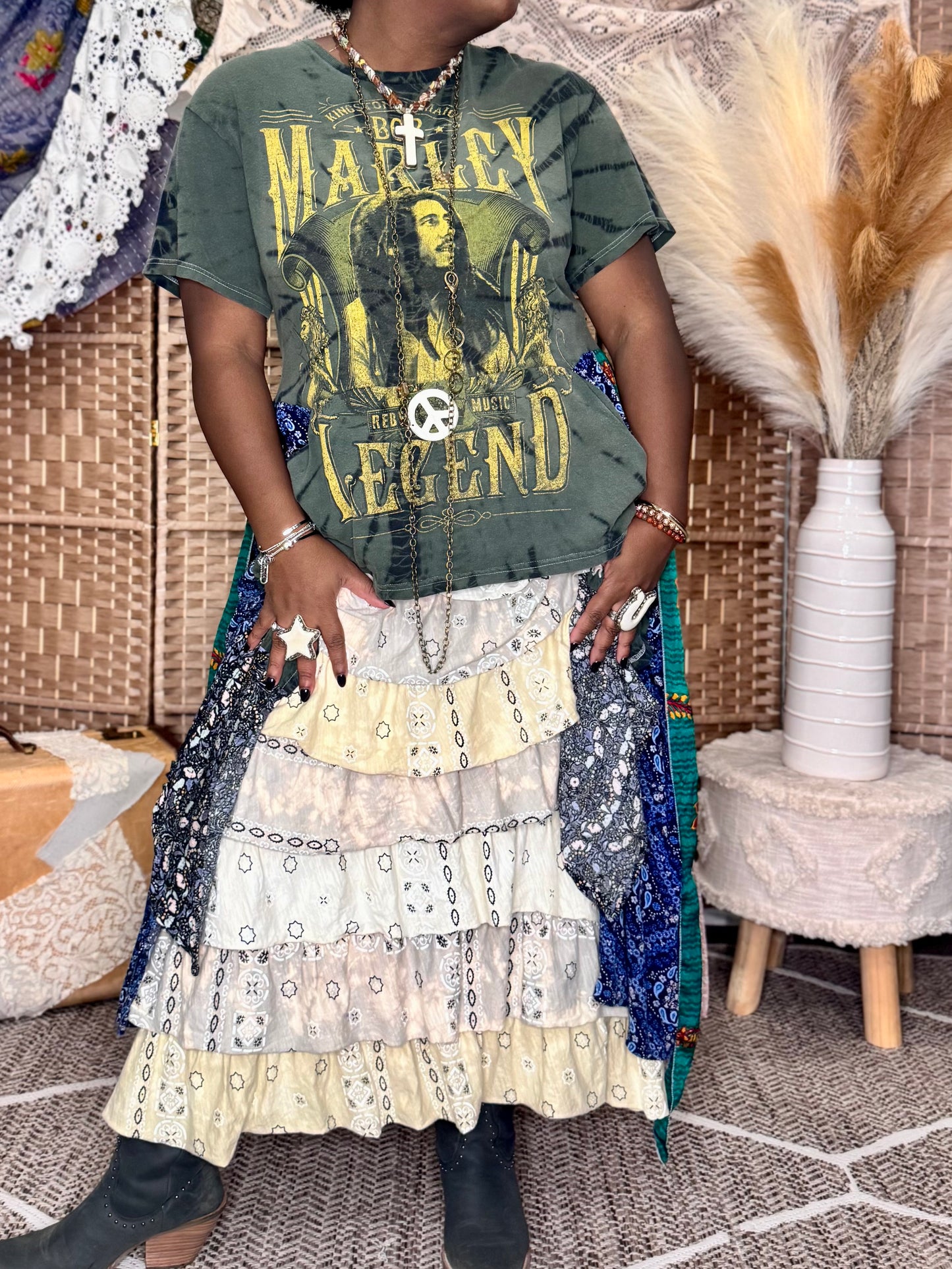 XXS-Large Bob Marley Maxi Tee