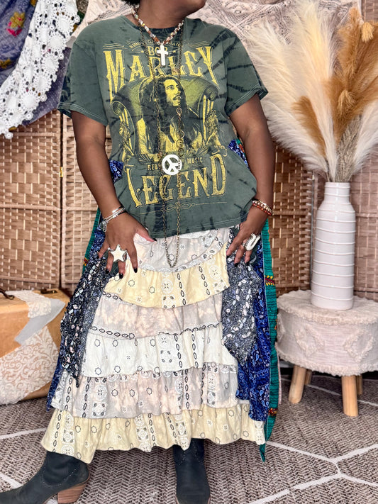 XXS-Large Bob Marley Maxi Tee