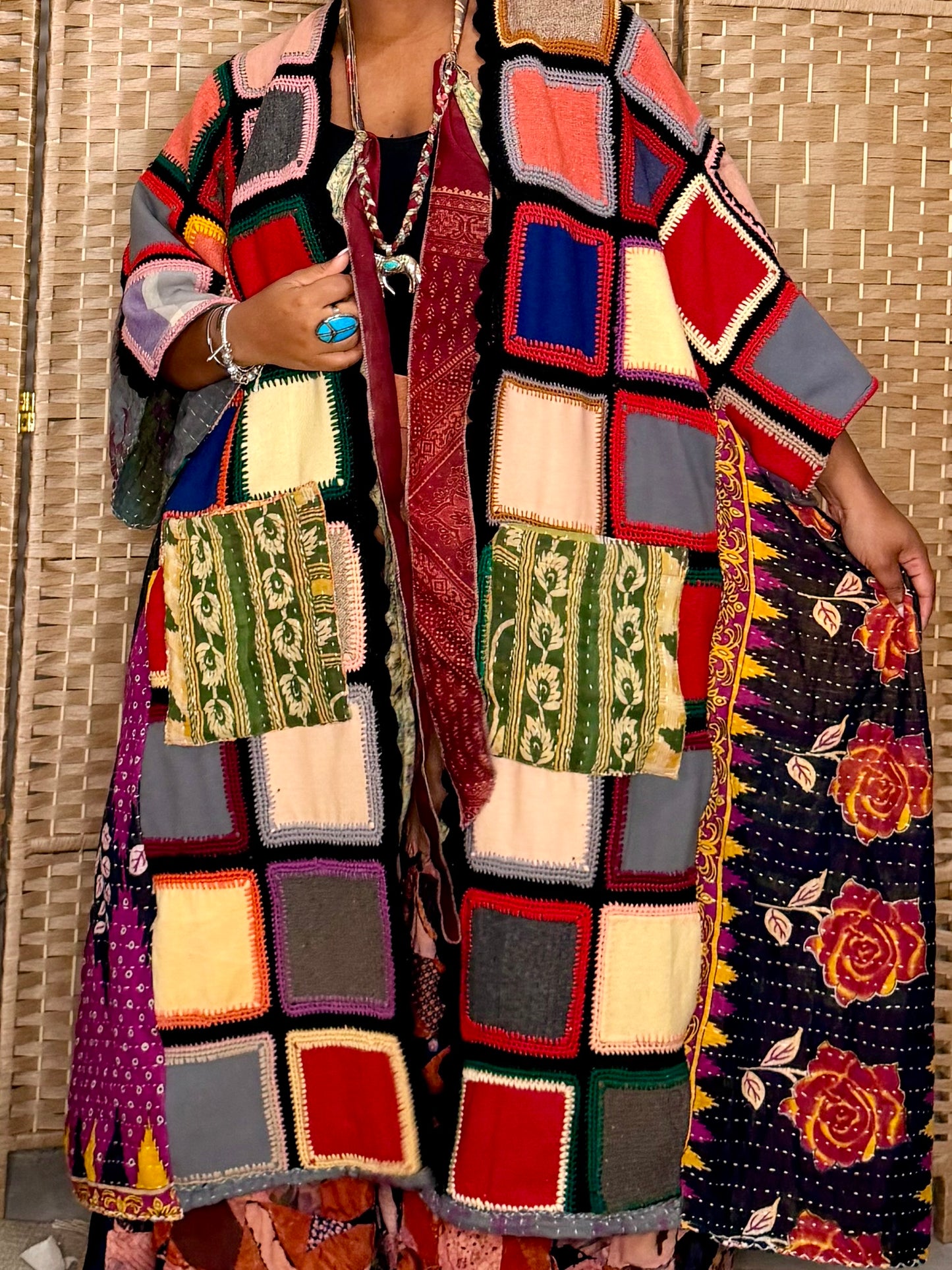 Small-2XL Quilted Duster