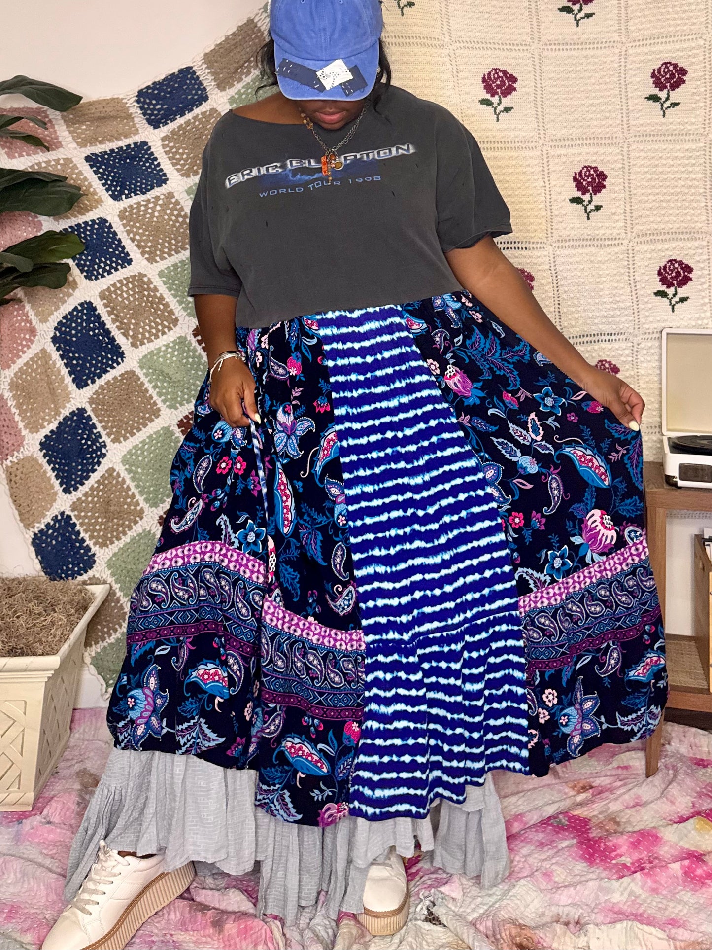 Large-2XL Eric Clapton Maxi Dress