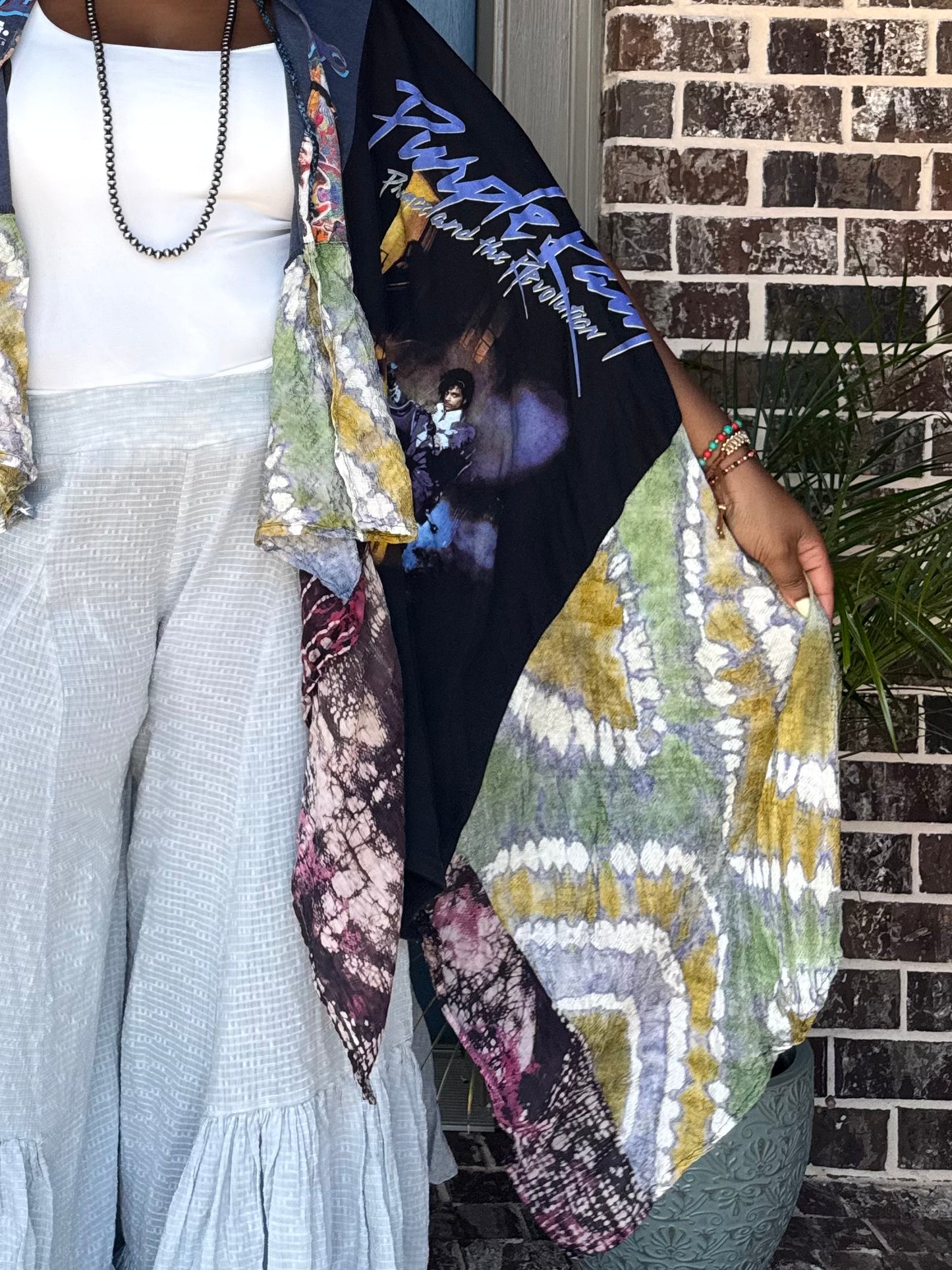 XXS-Extra Large Jimmy Hendrix/ Prince/ TLC Trio Kimono