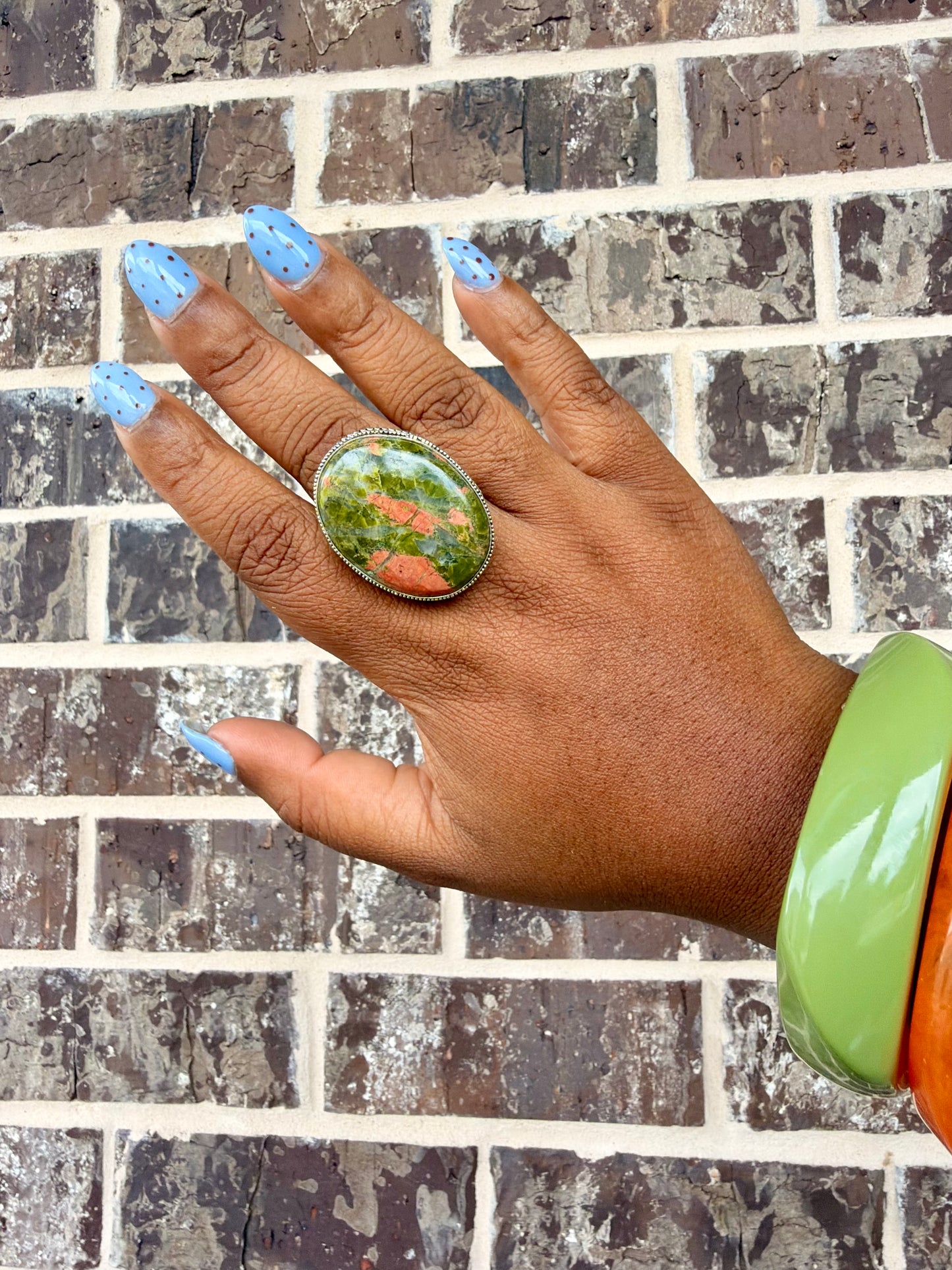 Canyon Moss Ring