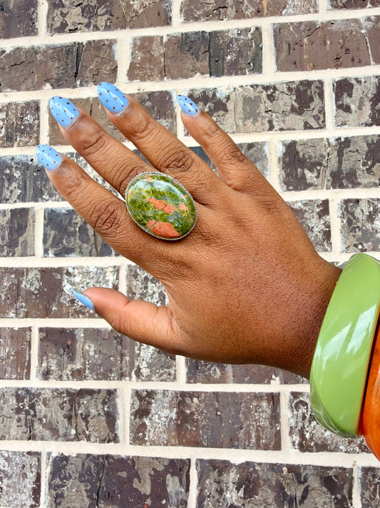 Canyon Moss Ring