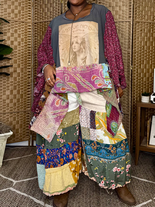 Small-4XL Stevie Nicks Kaftan Poncho