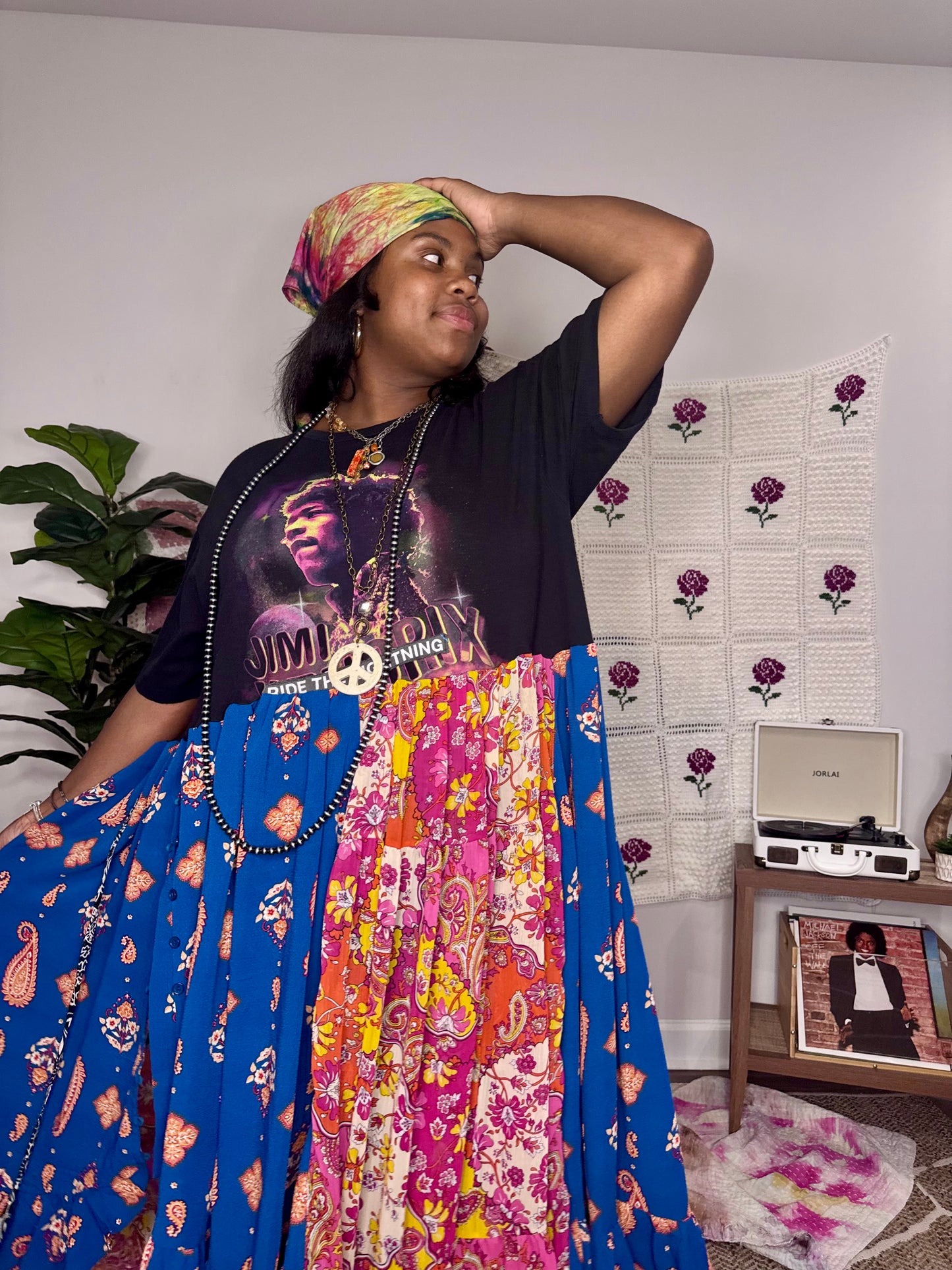 1XL-3XL Jimi Hendrix Maxi Tee