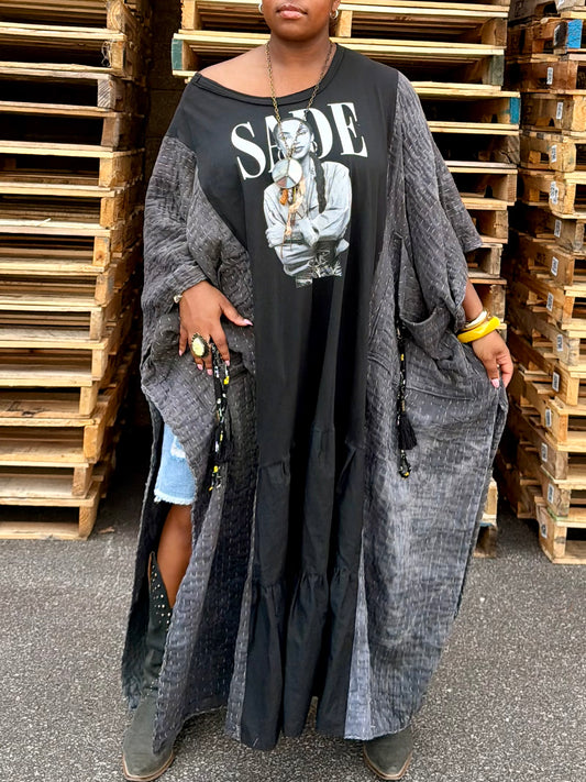 Extra Large-4XL Sade Kaftan Maxi Dress