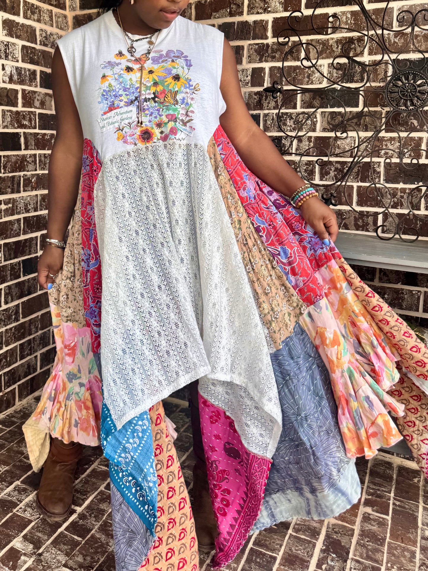 Medium-1XL Botanic Gardens Maxi Tee