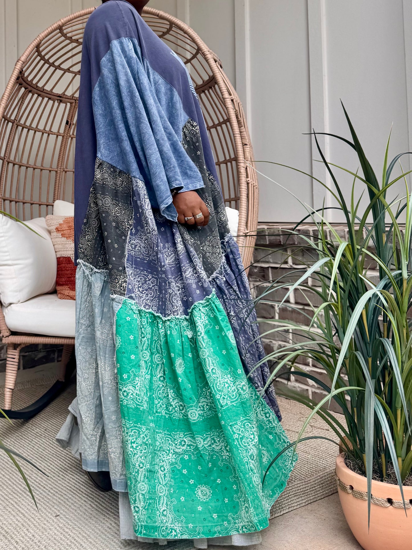 Large-3XL Prince Kaftan Poncho