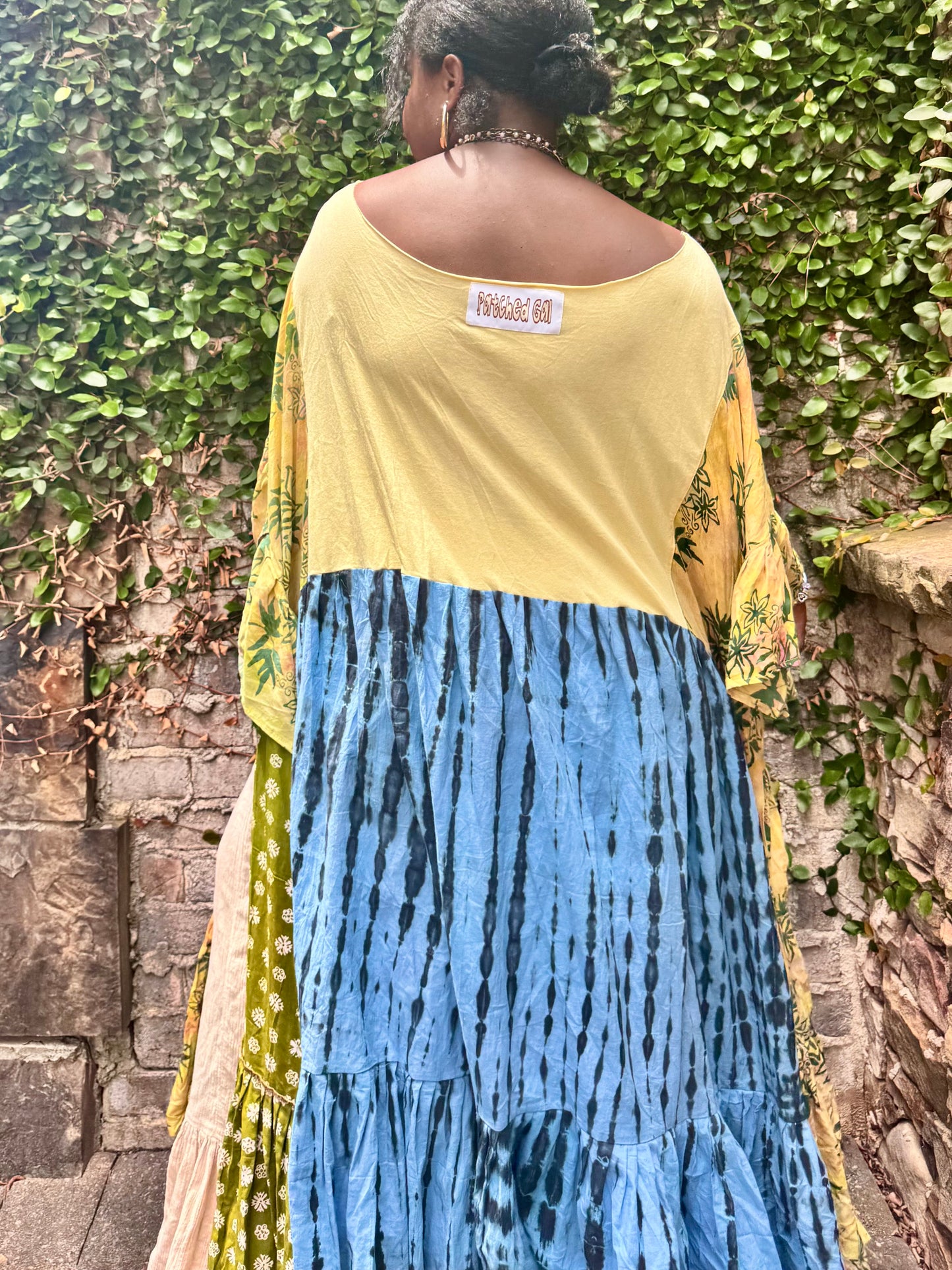 1XL-6XL Always Exploring Kaftan Maxi Tee