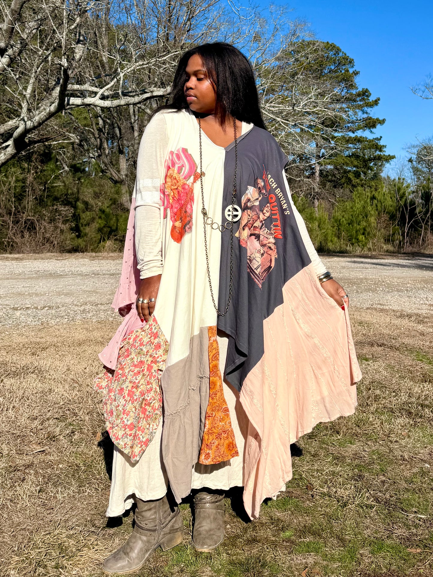 Large- 4XL Dolly Parton/Zach Bryon Duo Tee