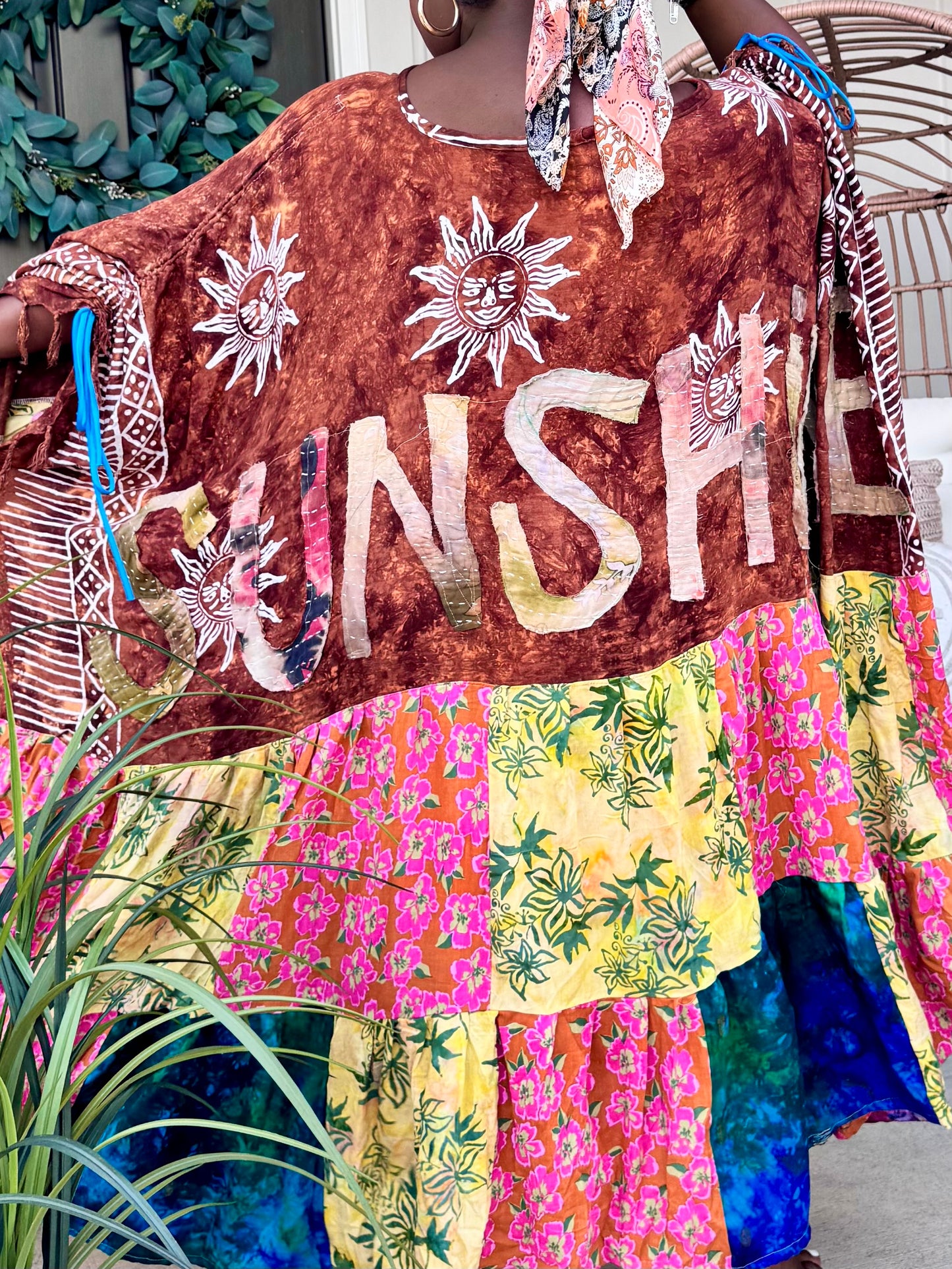 Large-6XL Sunshine Kaftan Dress