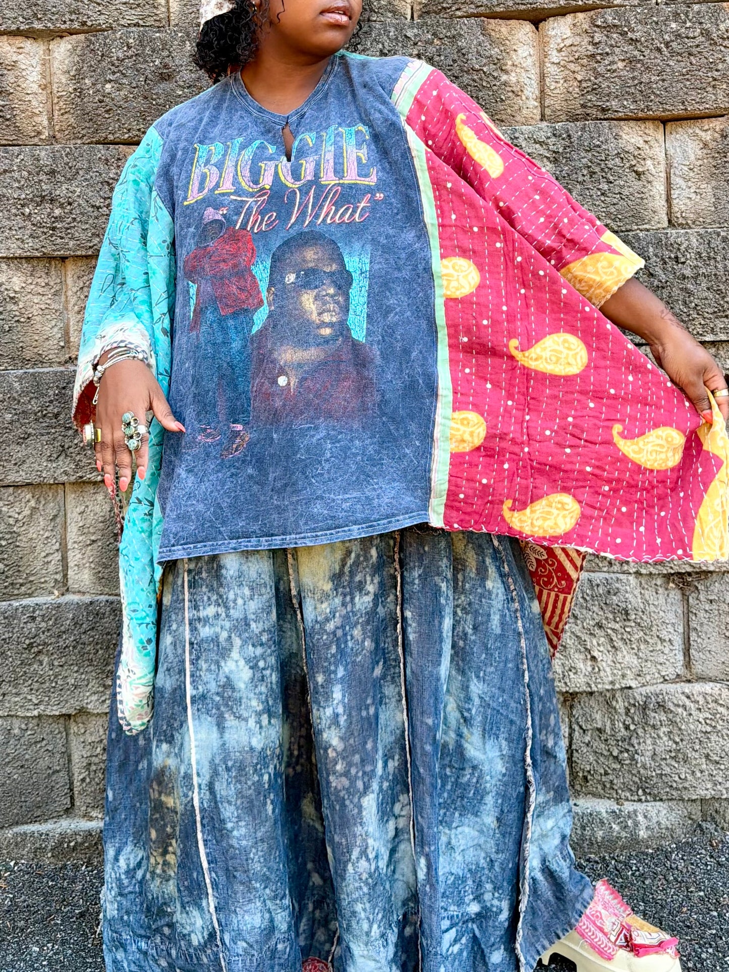 Small-3XL Biggie Smalls Kimono Tee