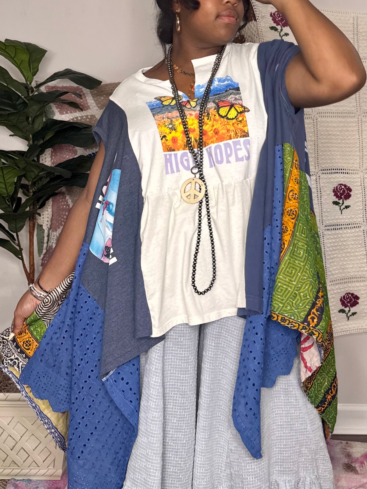 XXS-Extra Large Harry Styles/High Hopes Trio Tee