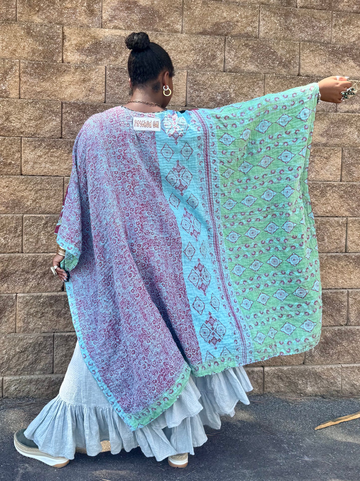 Small-4XL Respect Yourself Kimono Tee