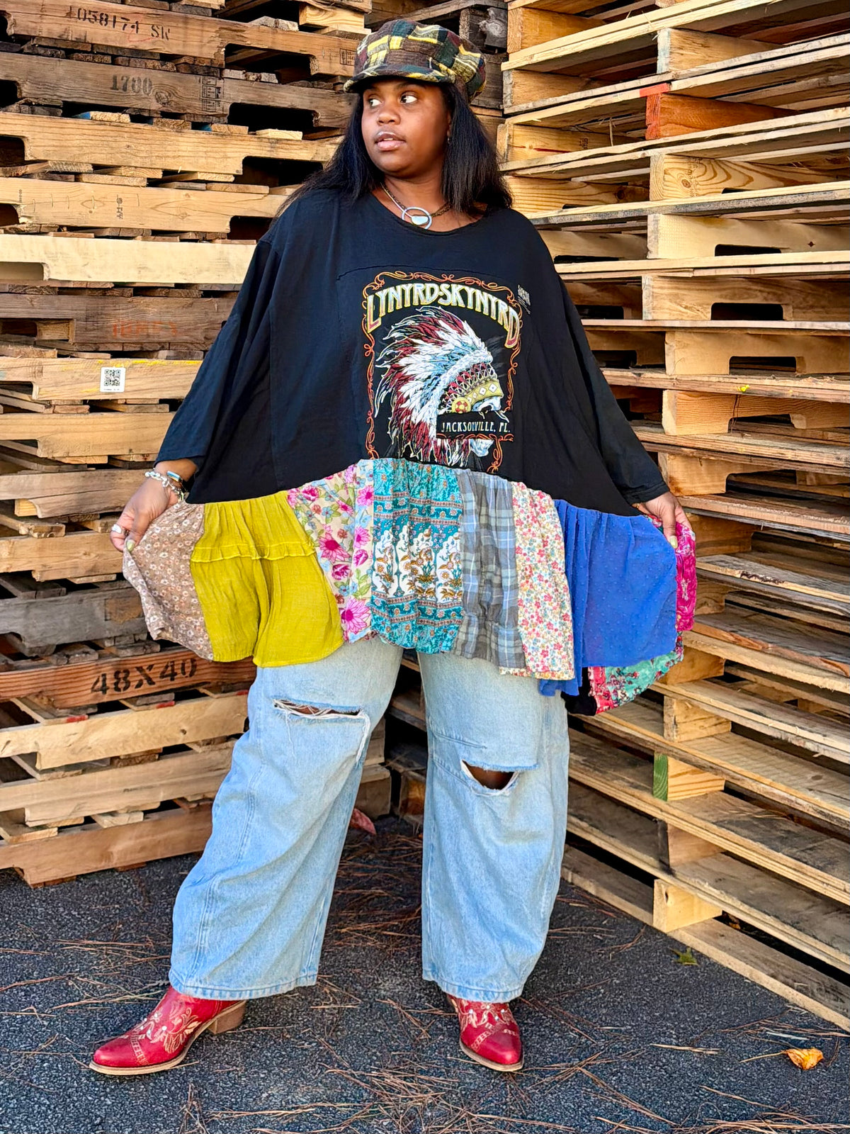 2XL-6XL Lynard Skynard Midi Tee