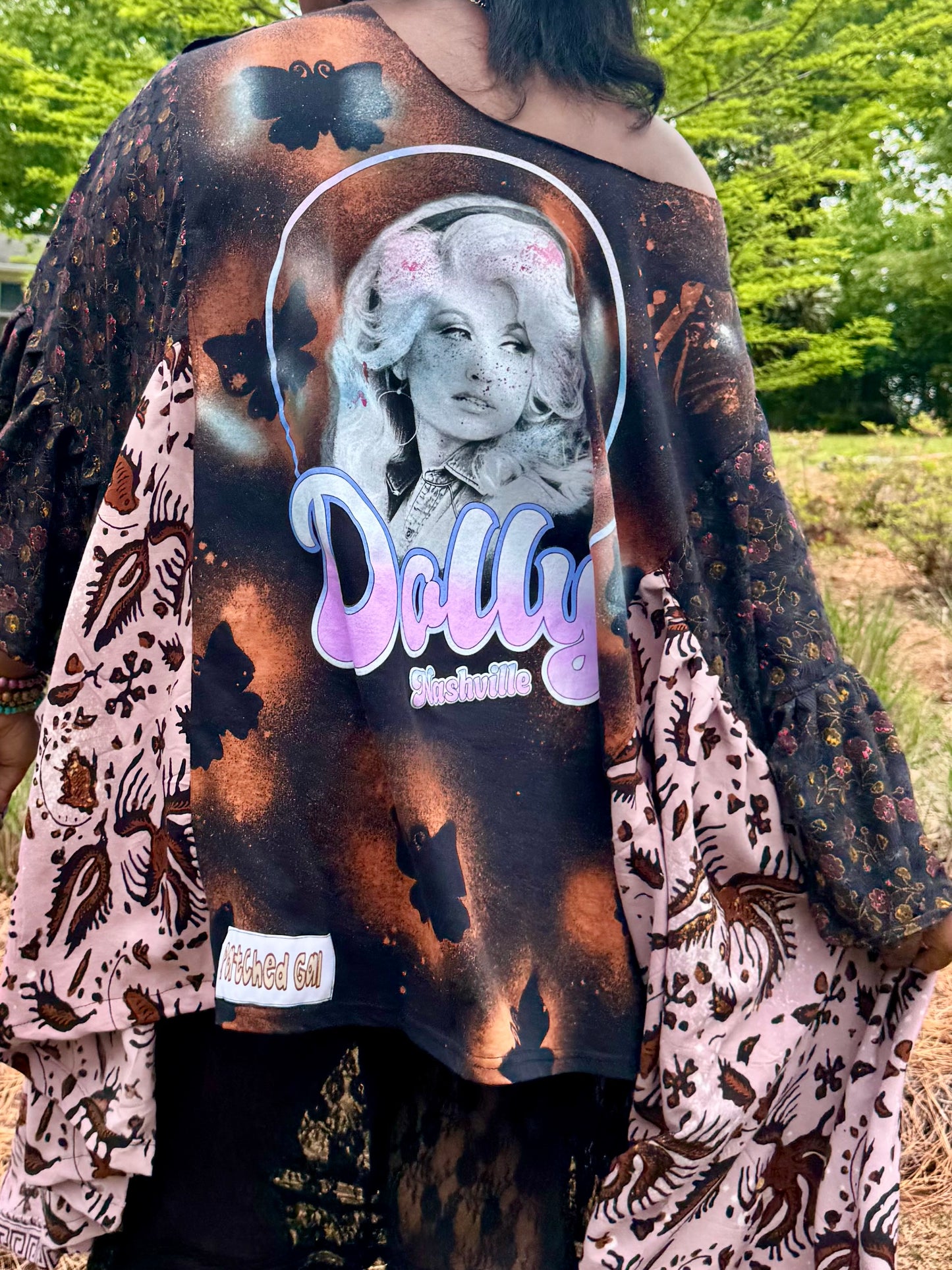 Large-4XL Lainey/Dolly Kaftan Poncho