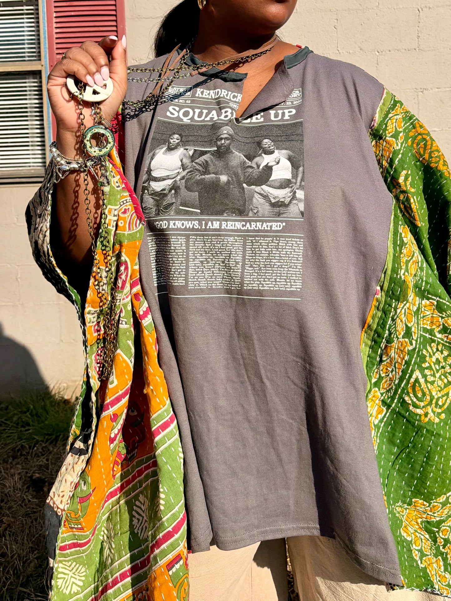 Small-3XL Kendrick Lamar Kimono Tee