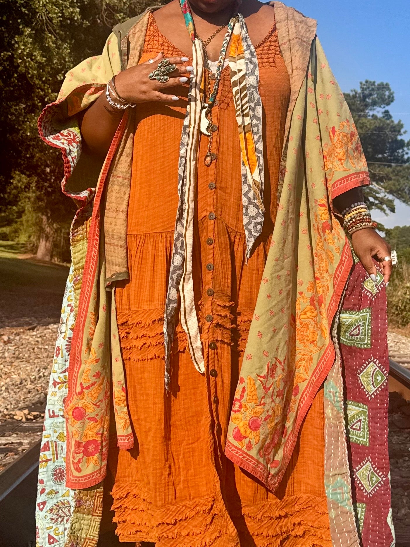 Medium-5XL Freebird Duster