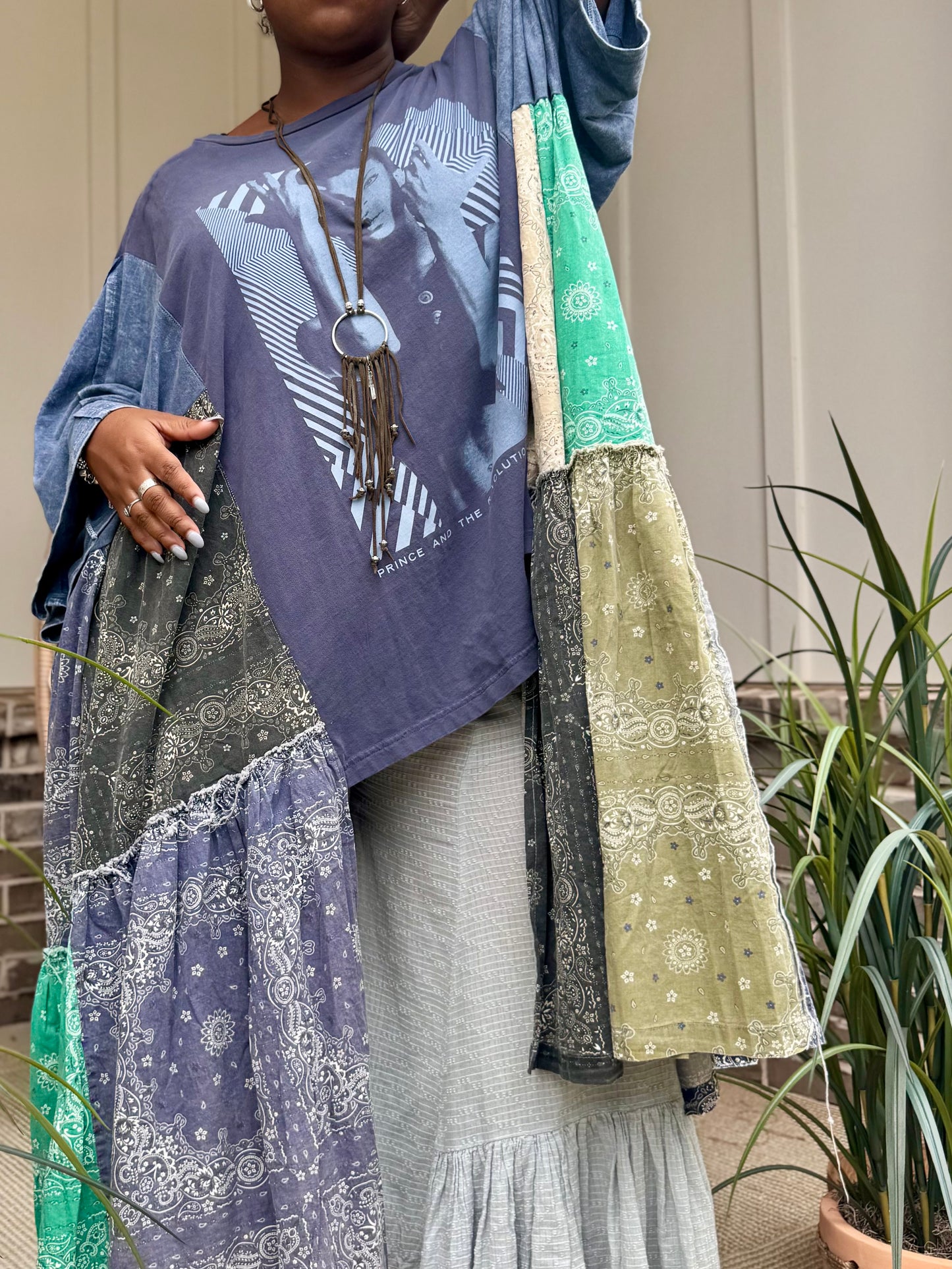 Large-3XL Prince Kaftan Poncho