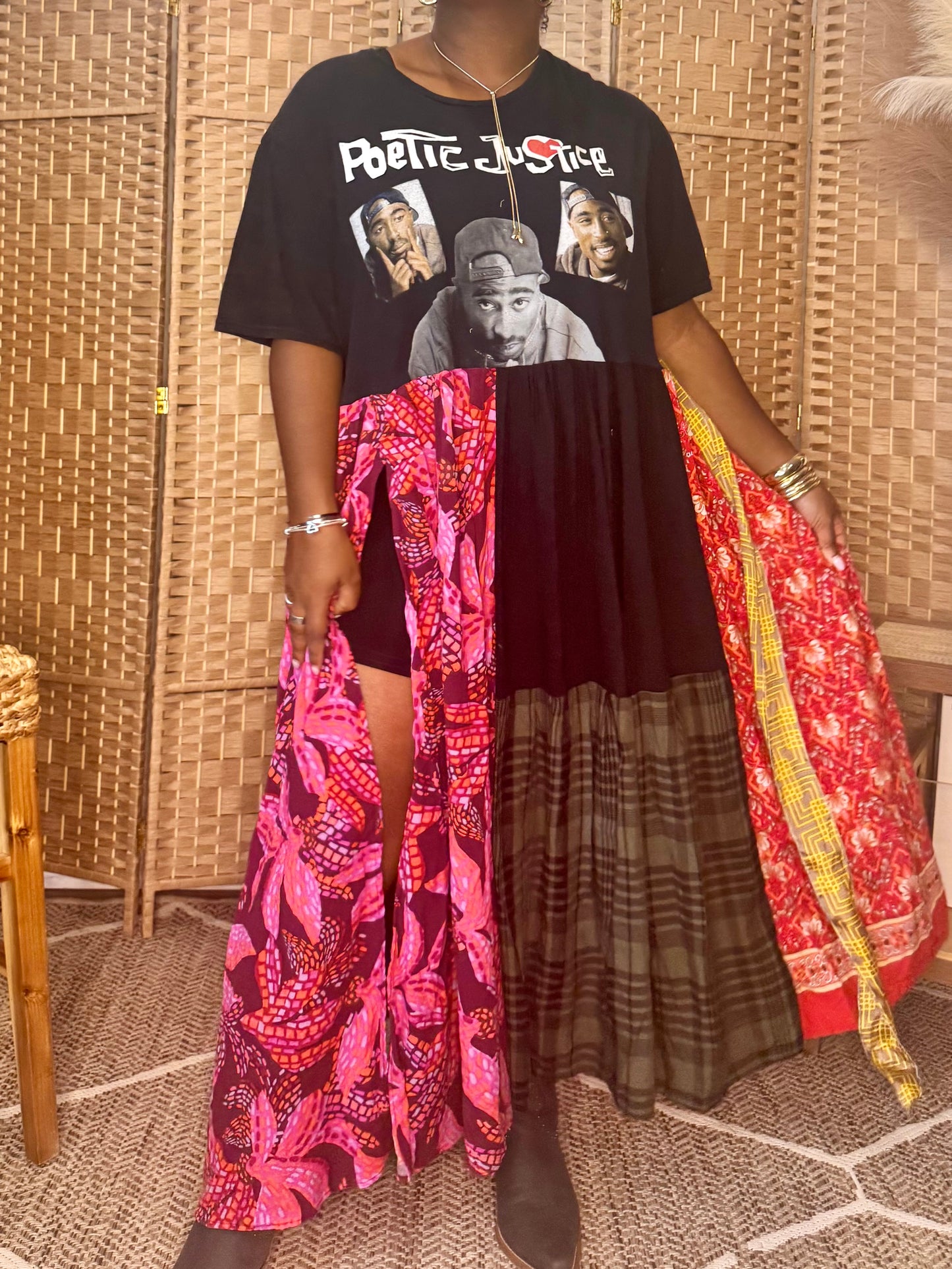 Medium-2XL Poetic Justice Maxi Tee