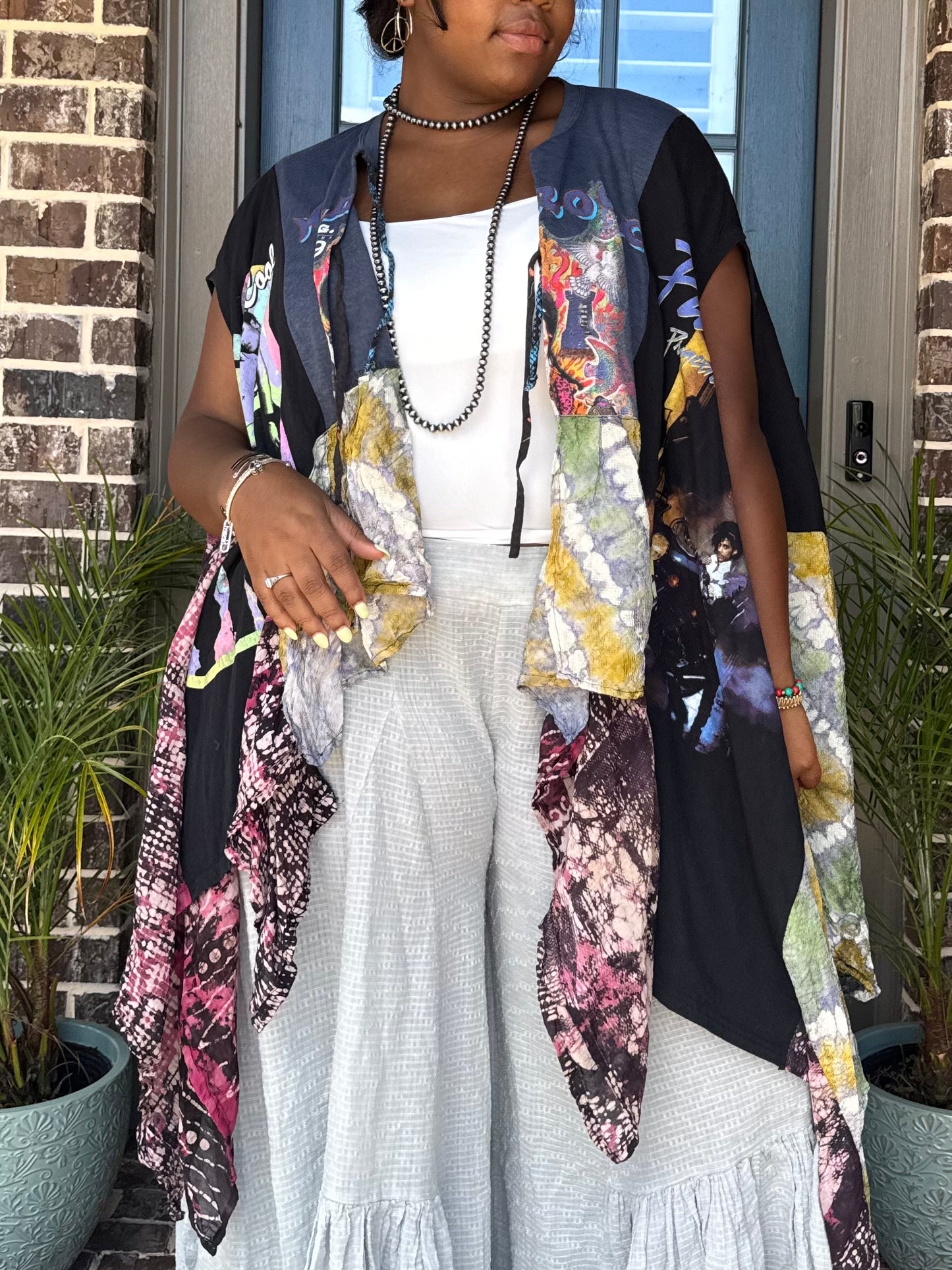 XXS-Extra Large Jimmy Hendrix/ Prince/ TLC Trio Kimono