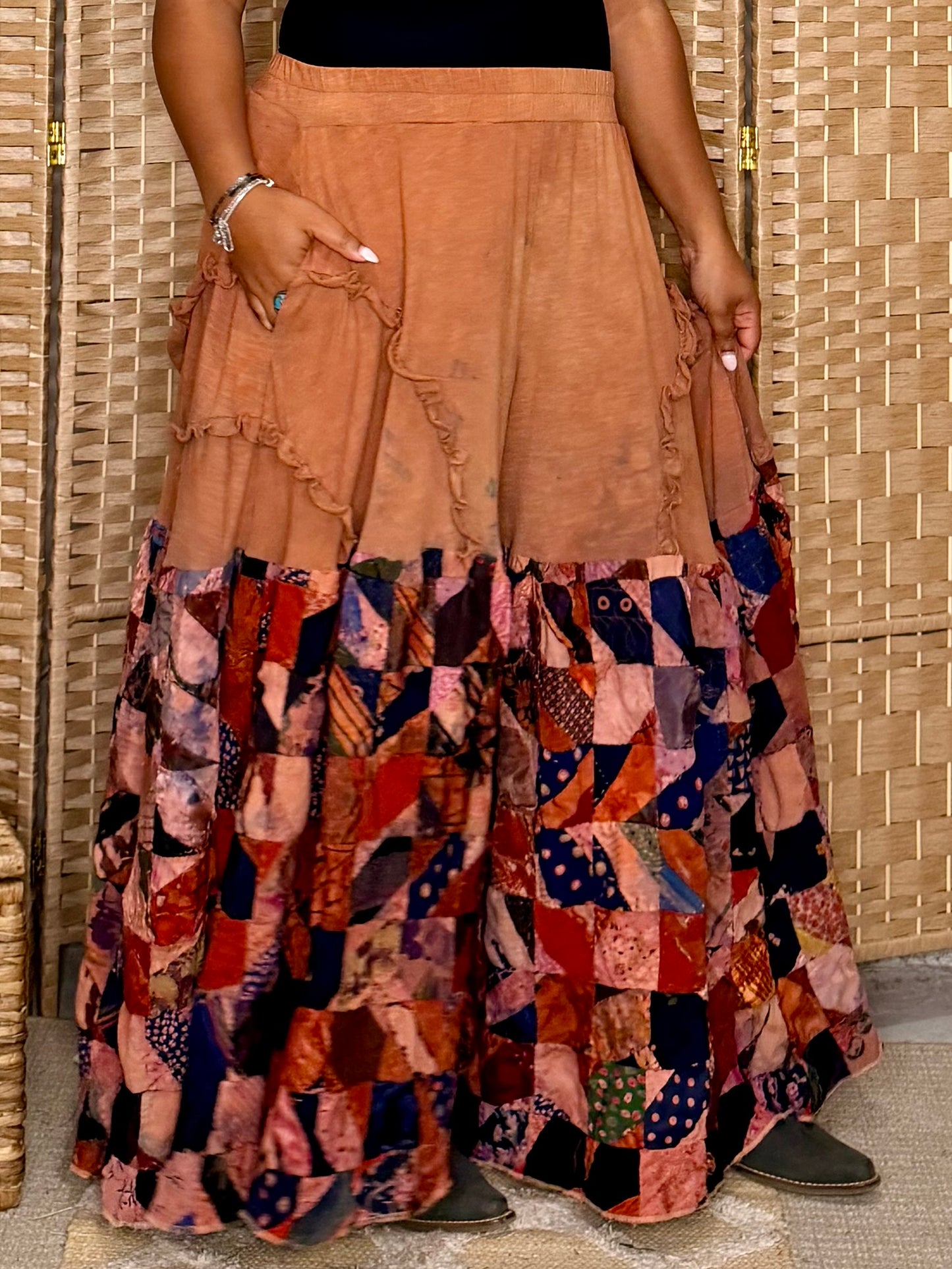 Large-Extra Large Quilted Luxury Sweatpants