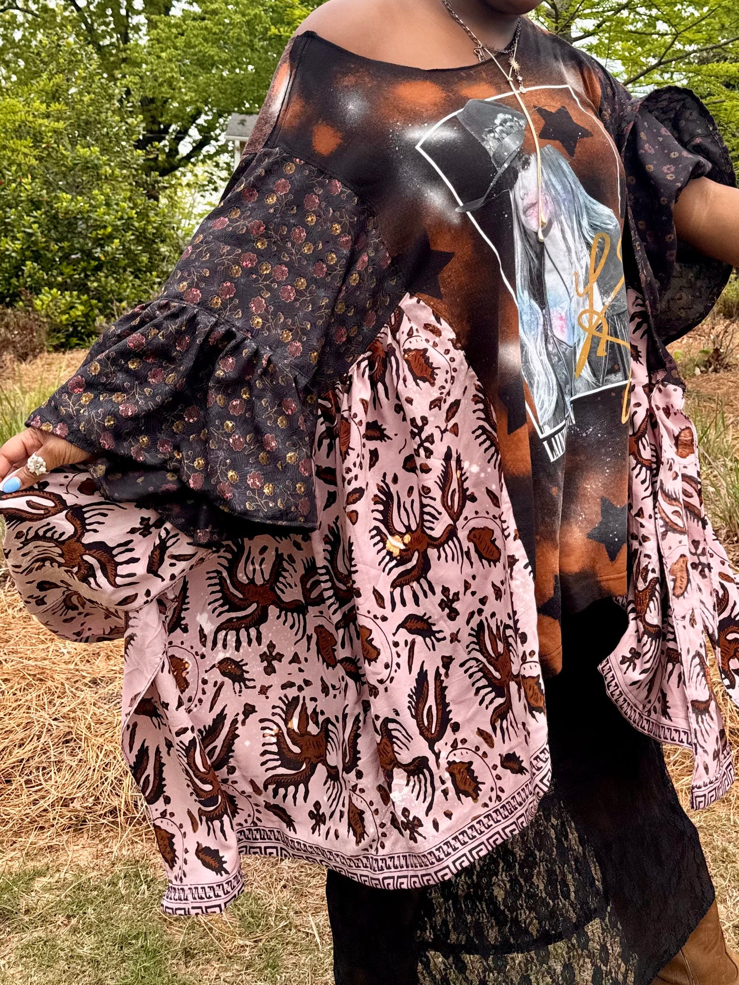 Large-4XL Lainey/Dolly Kaftan Poncho