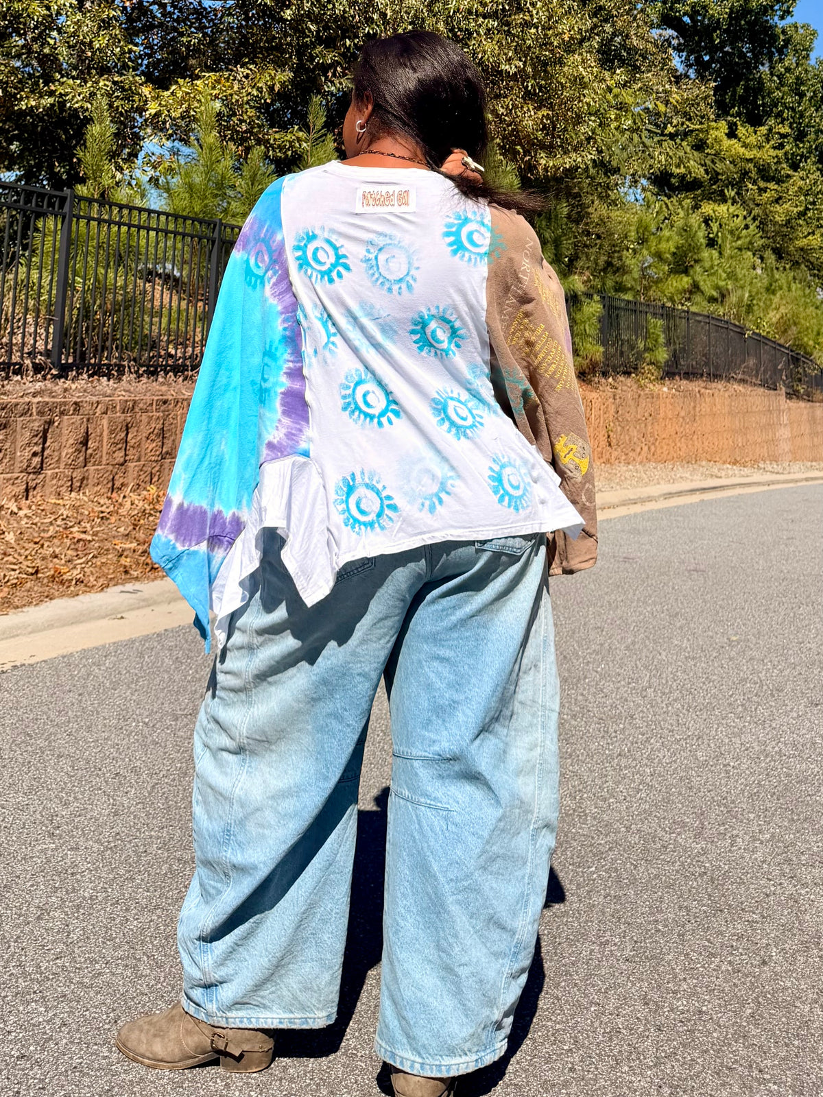 Extra Small- Medium Sublime/Grateful Dead/Pink Floyd Poncho Tee