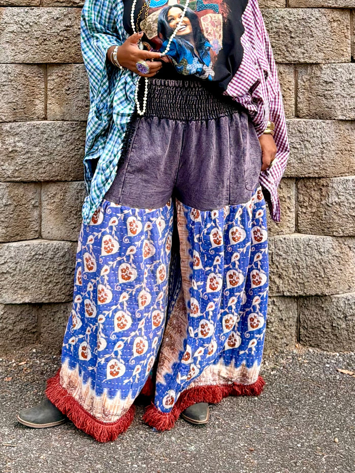 2XL-3XL Kantha Luxury Sweatpants