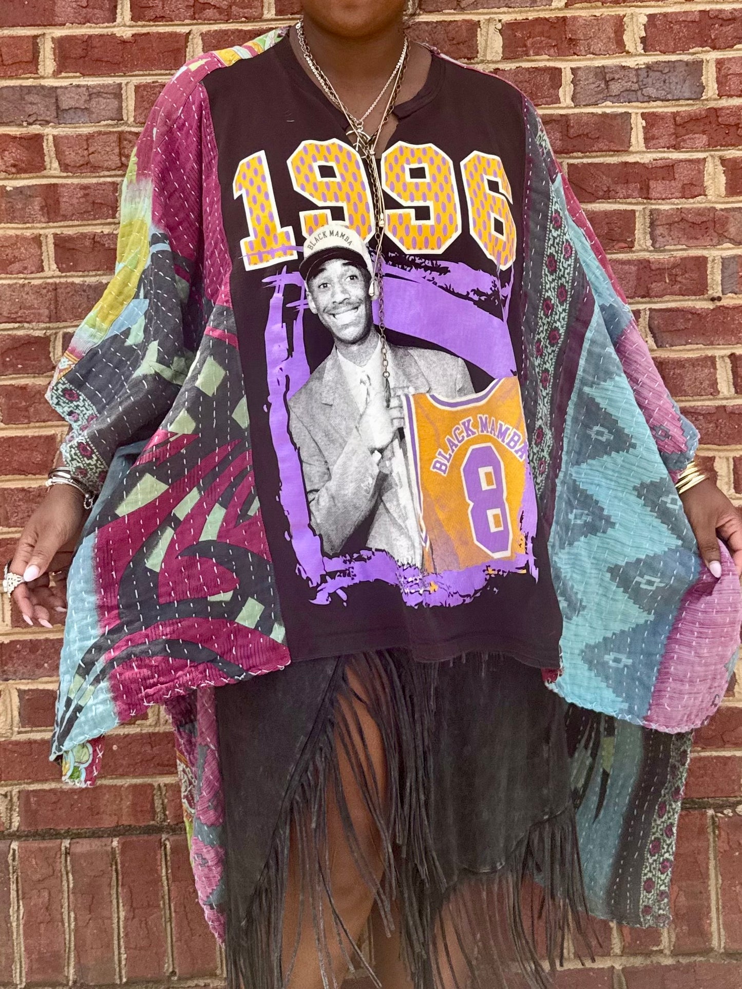 Small-3XL Kobe Bryant Kimono Tee