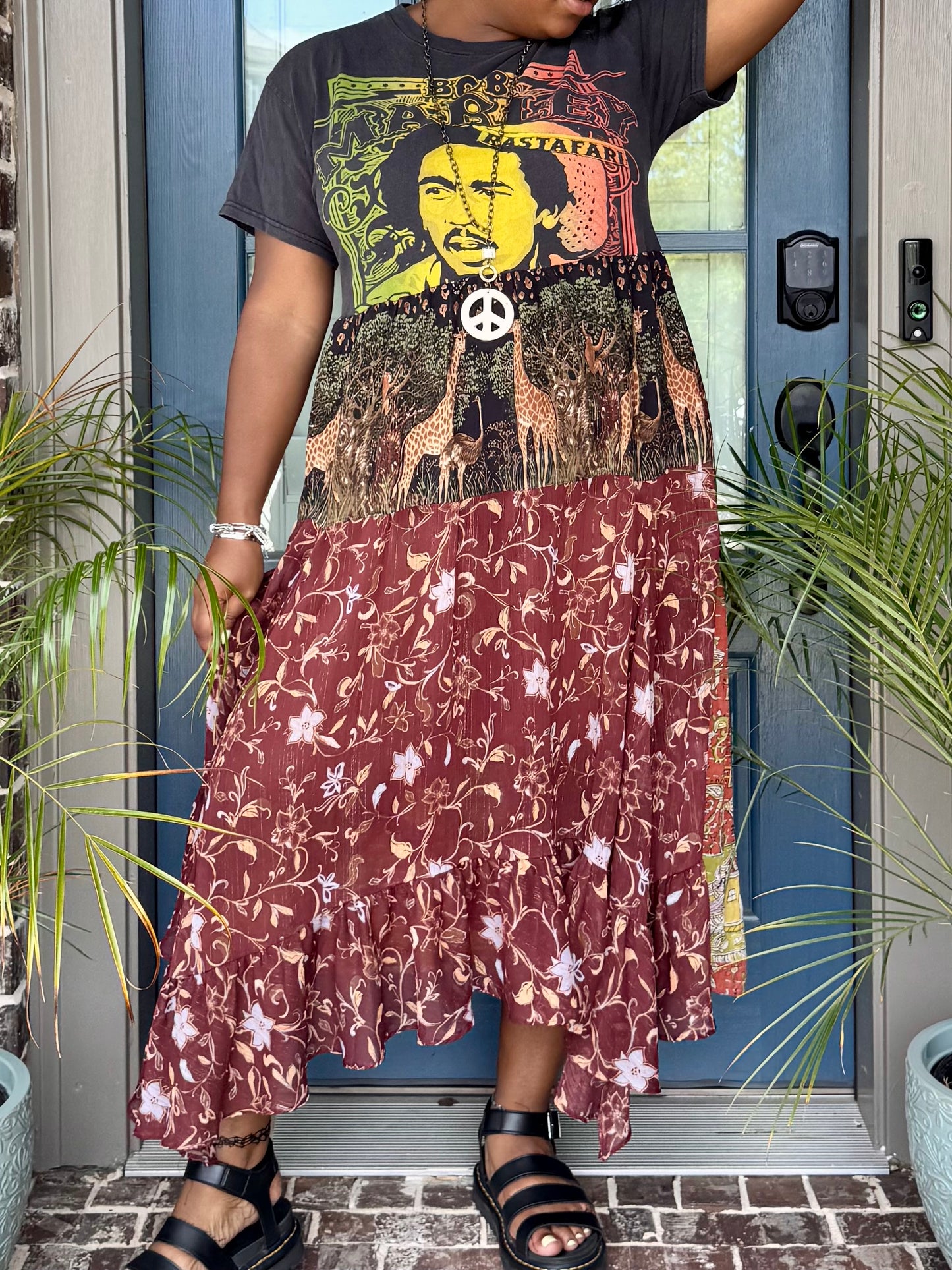 XXS-Large Bob Marley Maxi Dress