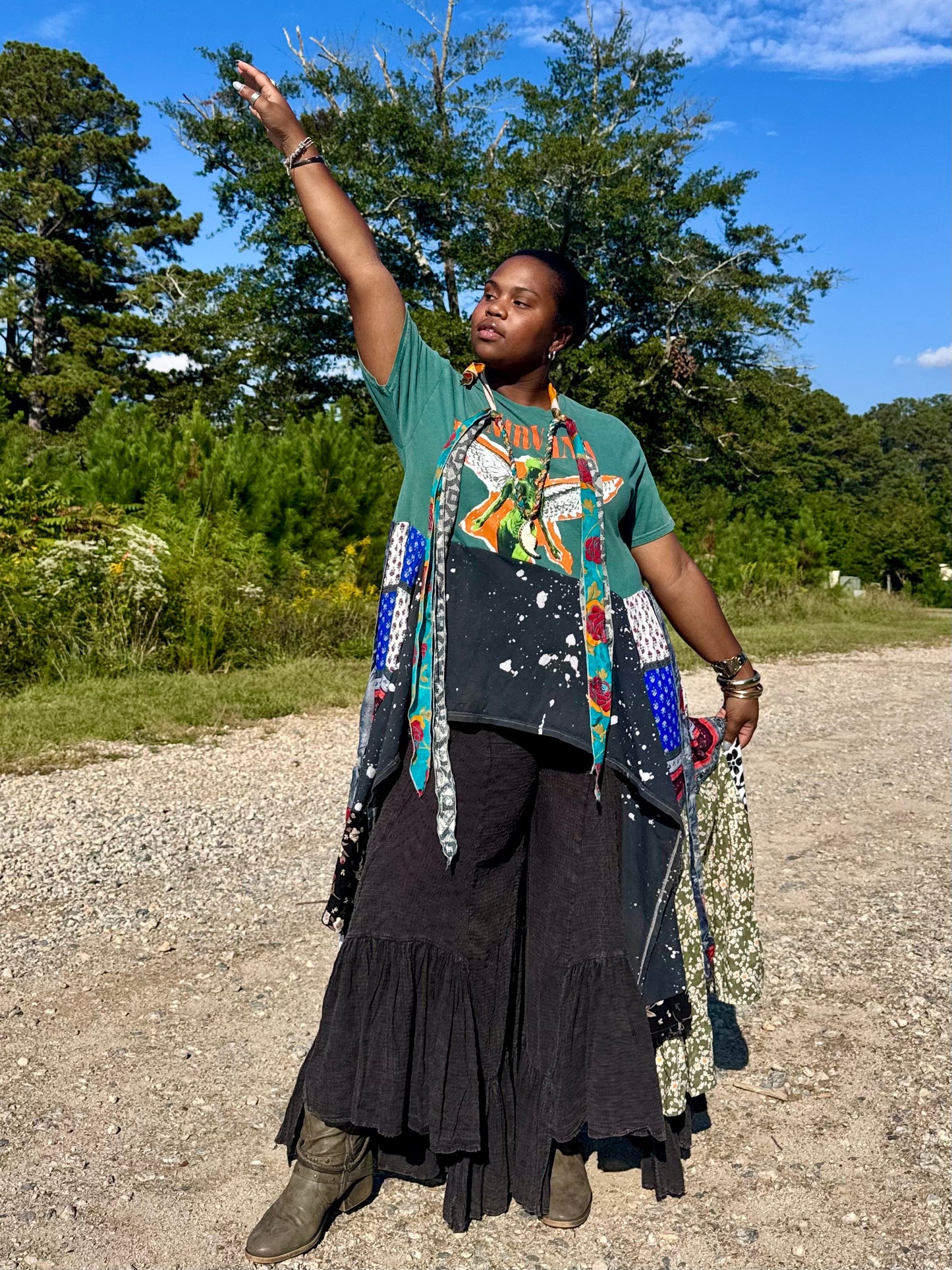 XXS- Large Nirvana Maxi Tee