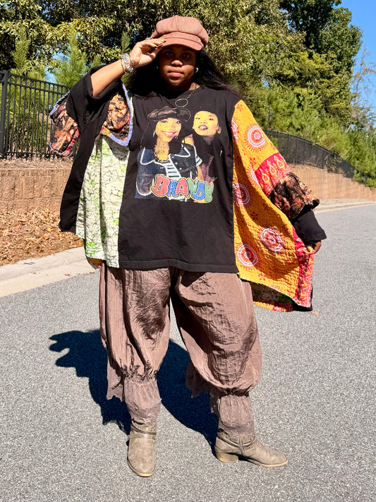 2XL-6XL Brandy Poncho Tee