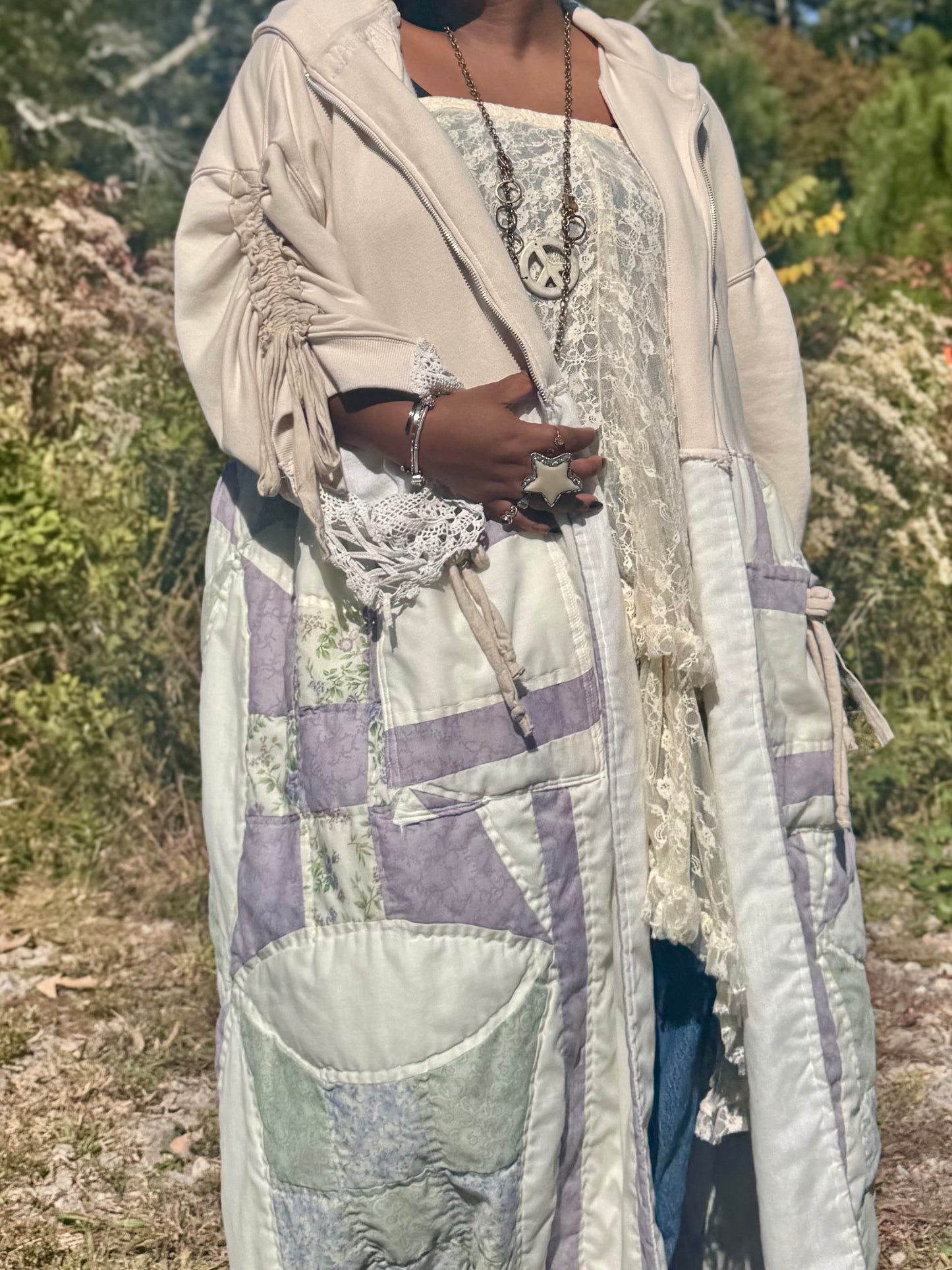 Large-3XL Quilted Duster