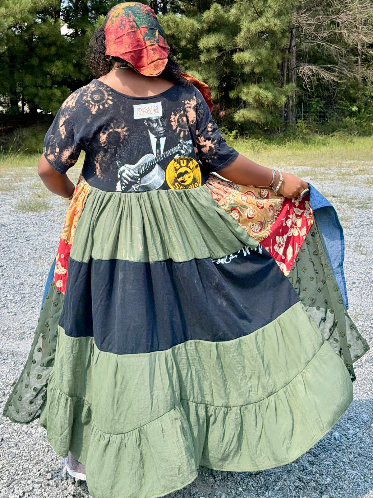 Small-Extra Large Howlin’ Wolf High Low Swing Tee