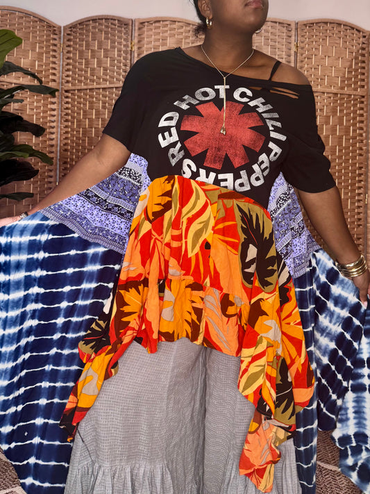 XXS-Extra Large Red Hot Chili Peppers Maxi Tee