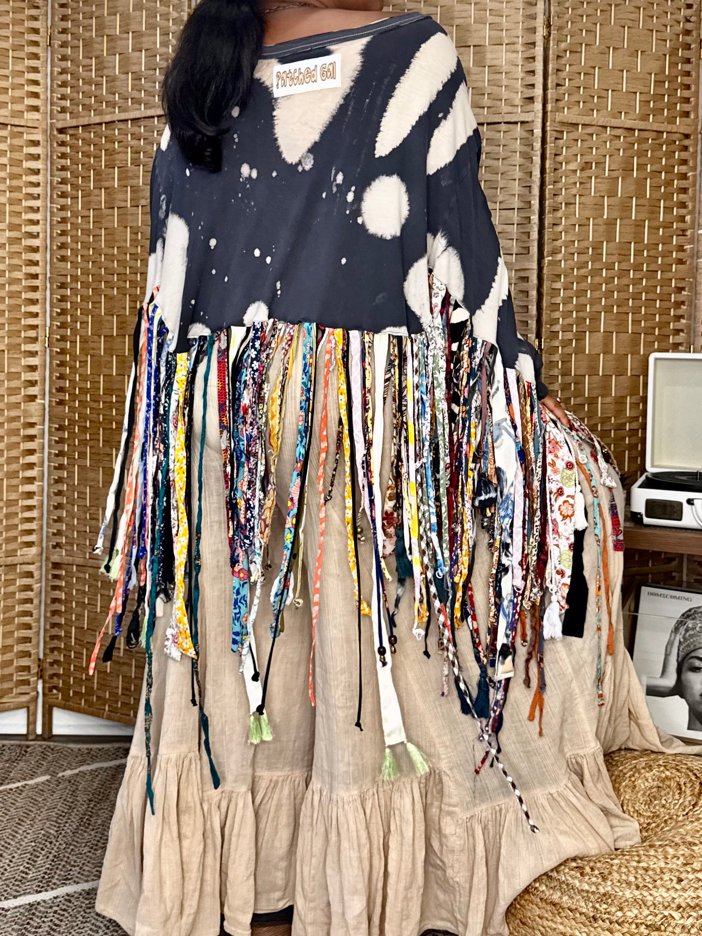 Extra Small-2XL World Tour Fringe Poncho